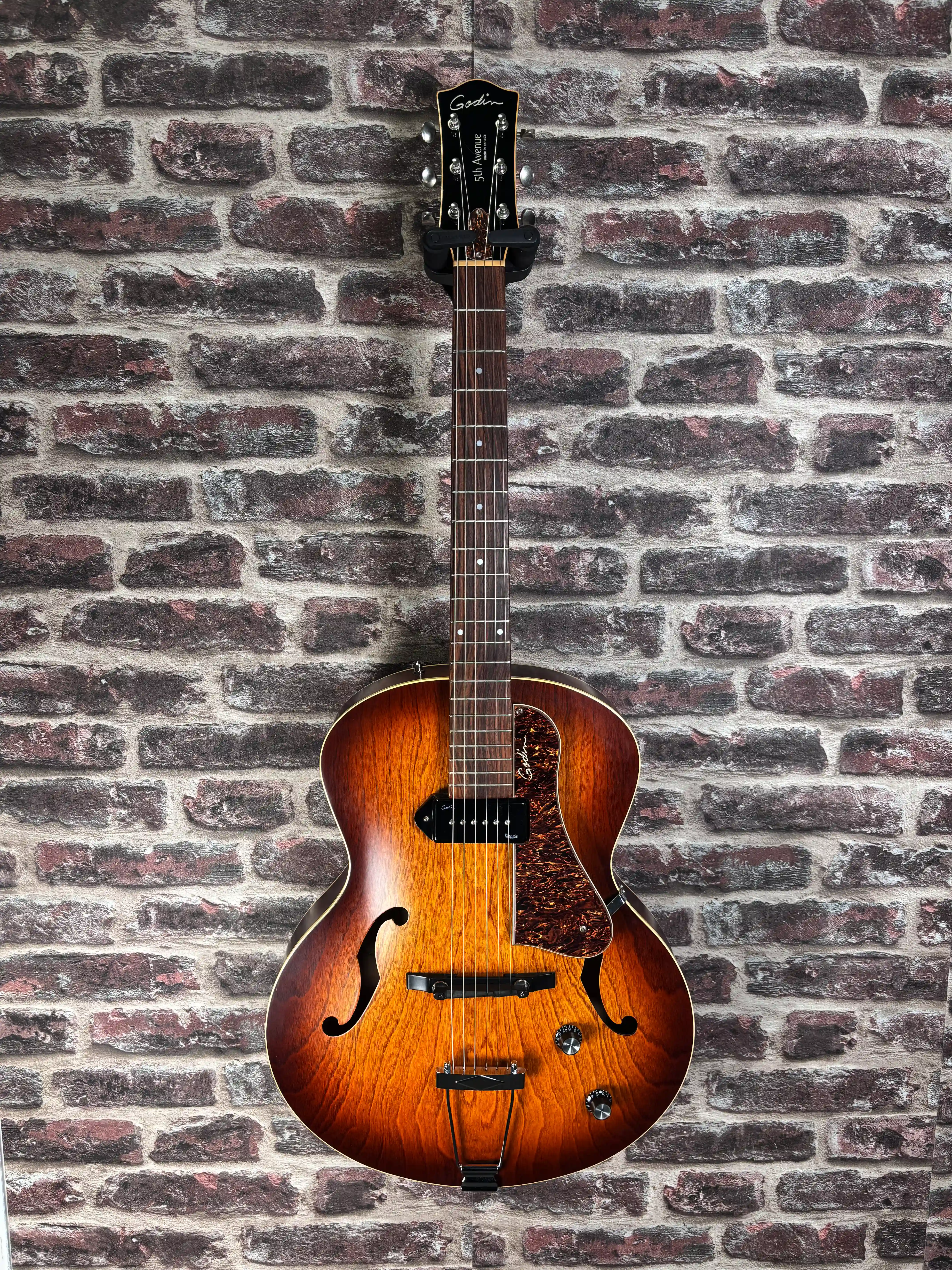 Godin 5th Avenue Kingpin P90 Cognac Burst OCCASION