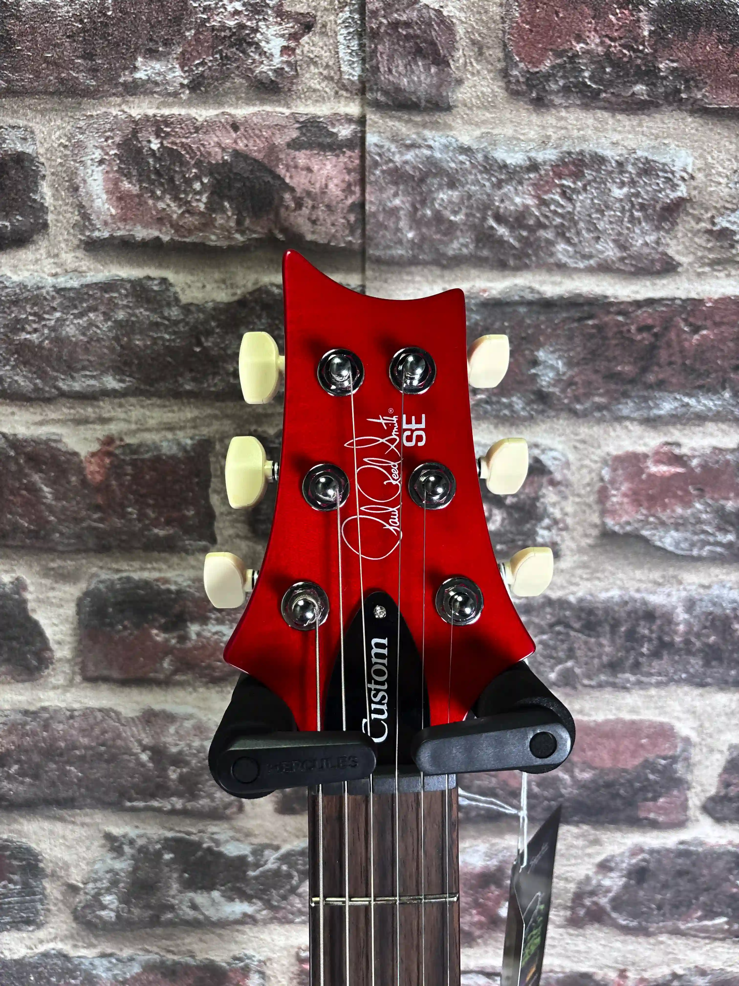PRS SE Custom 24‑08 Charcoal Cherry Burst