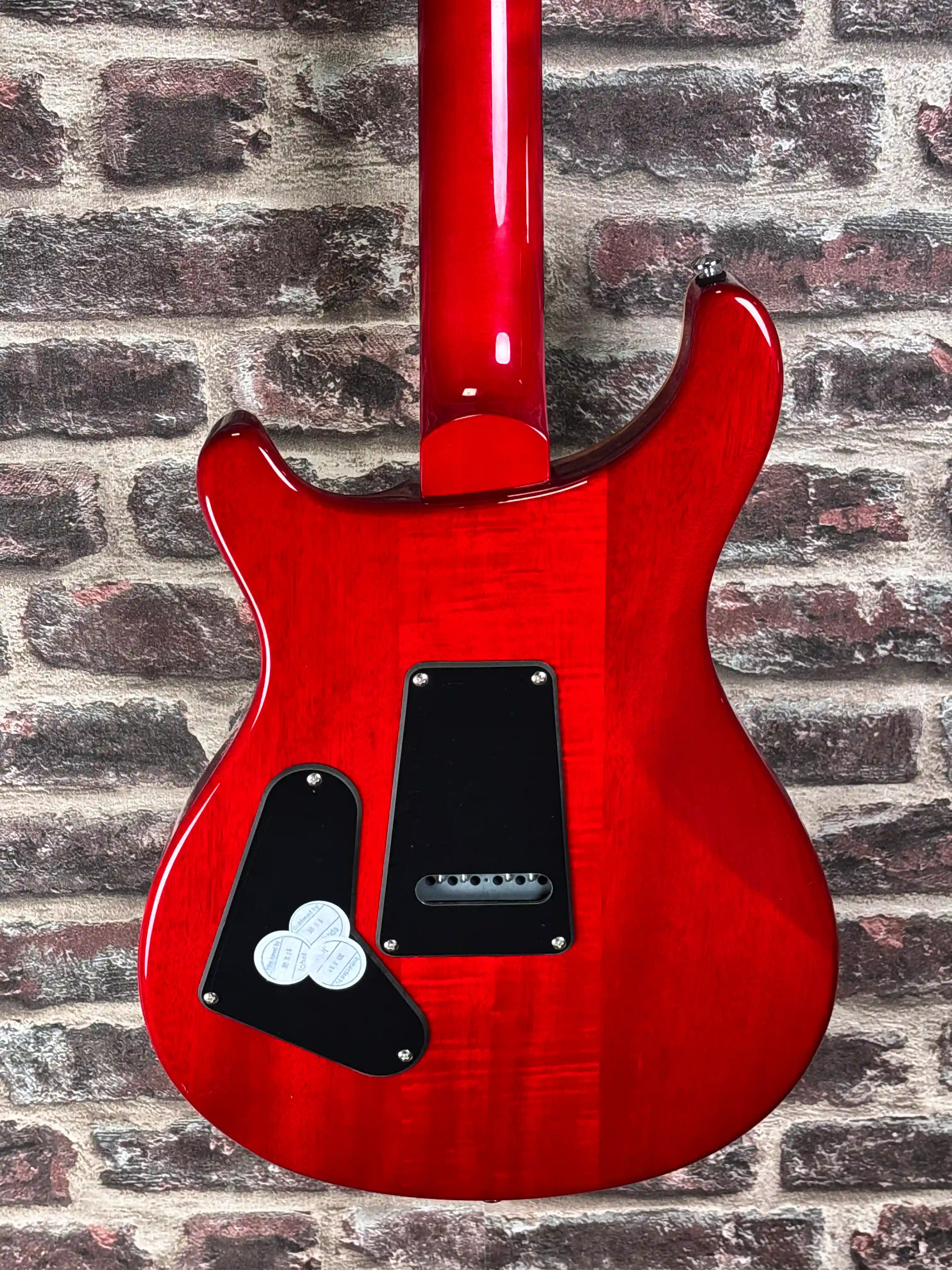 PRS SE Custom 24‑08 Charcoal Cherry Burst