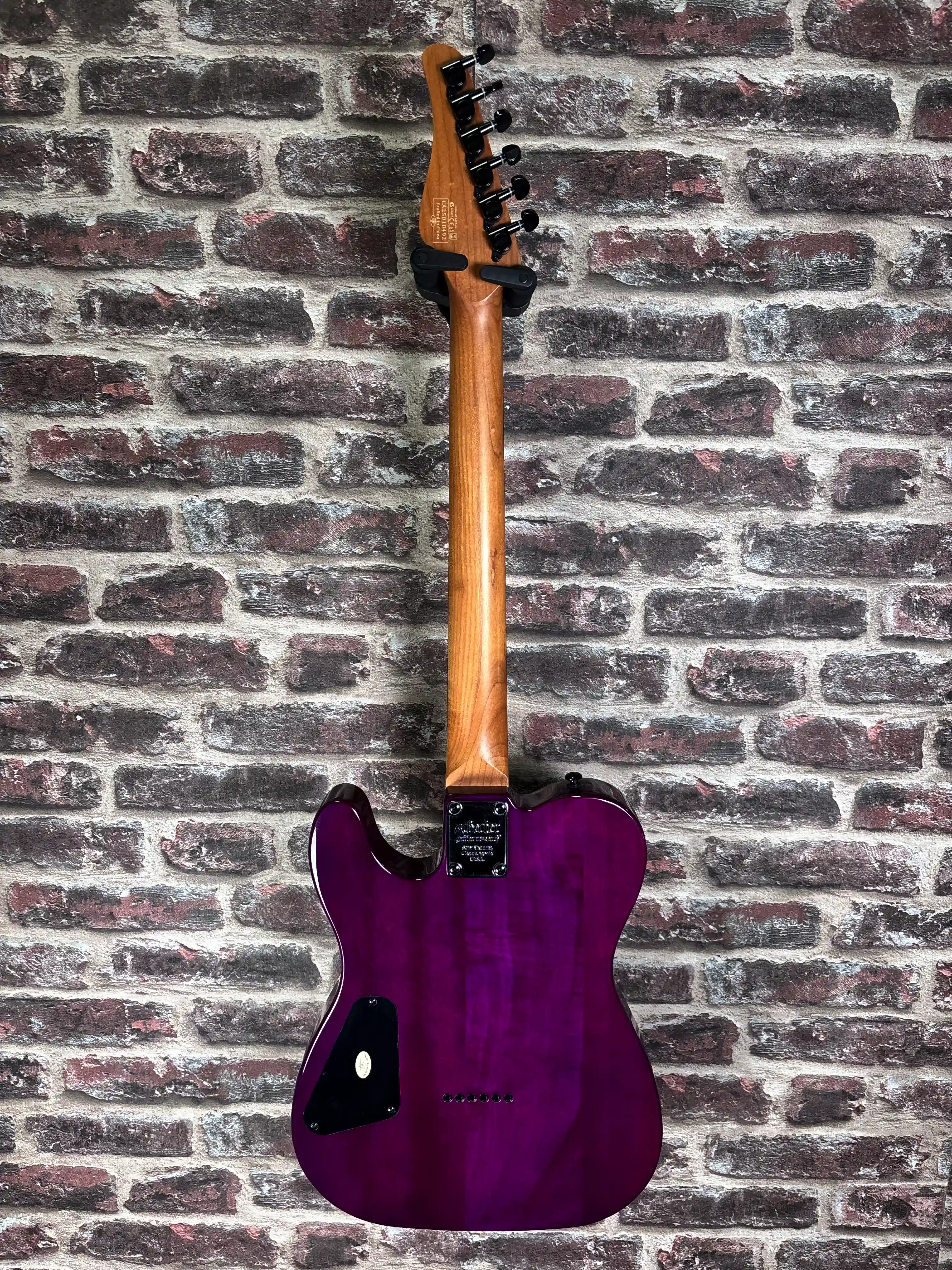 Schecter PT Standard Purple Burst Burl OCCASION