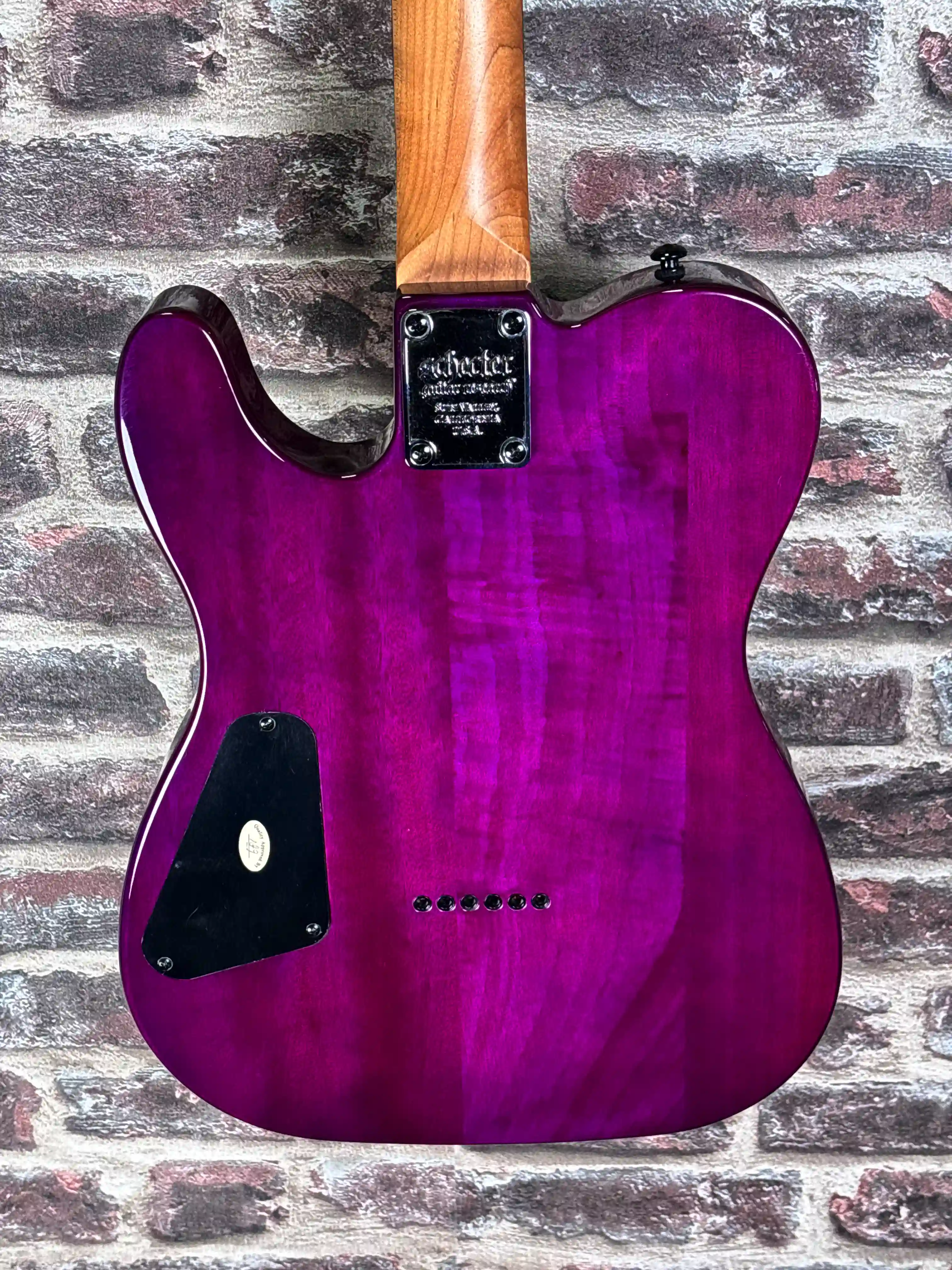 Schecter PT Standard Purple Burst Burl OCCASION