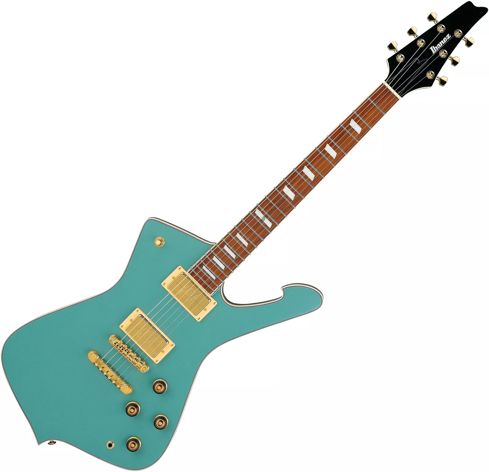 Ibanez Iceman IC420‑CGM Coral Green Metallic