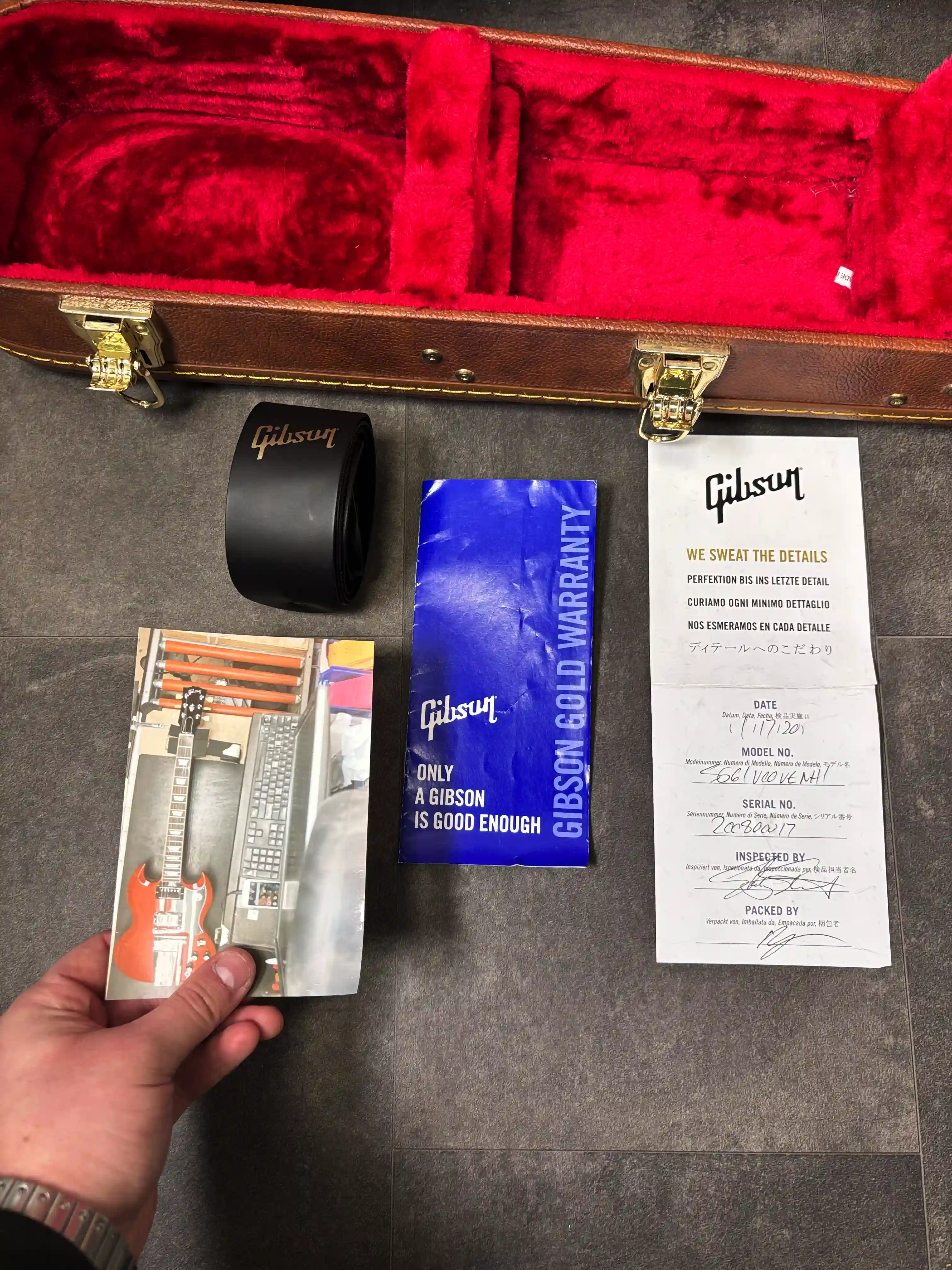 Gibson SG Standard 61's Maestro Vibrola Cherry OCCASION