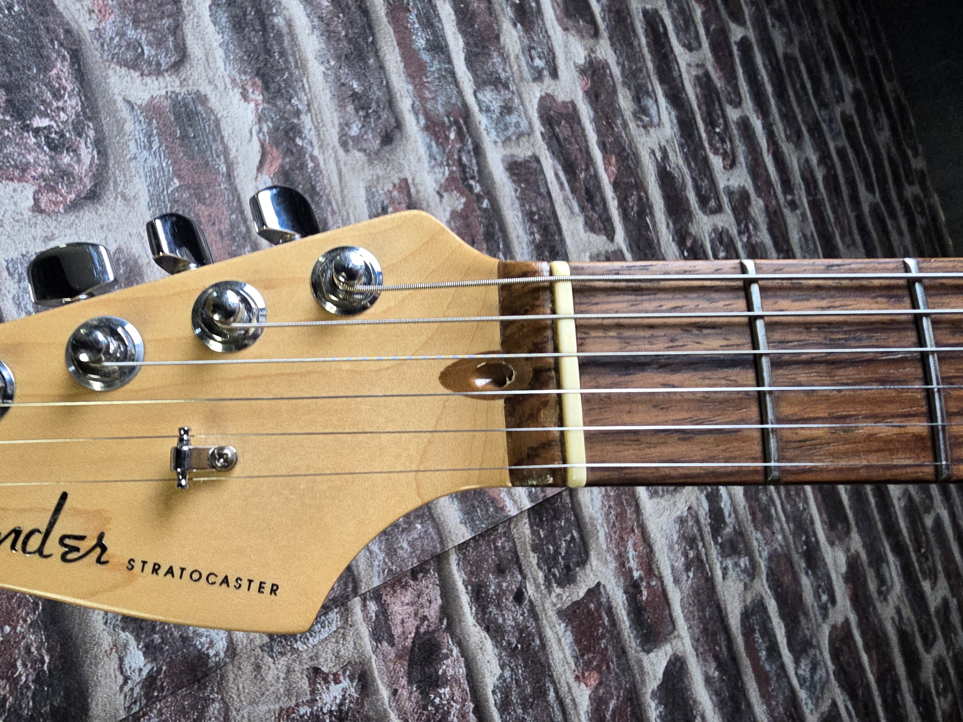 Fender American Deluxe Stratocaster LH Sienna Sunburst 2011 OCCASION