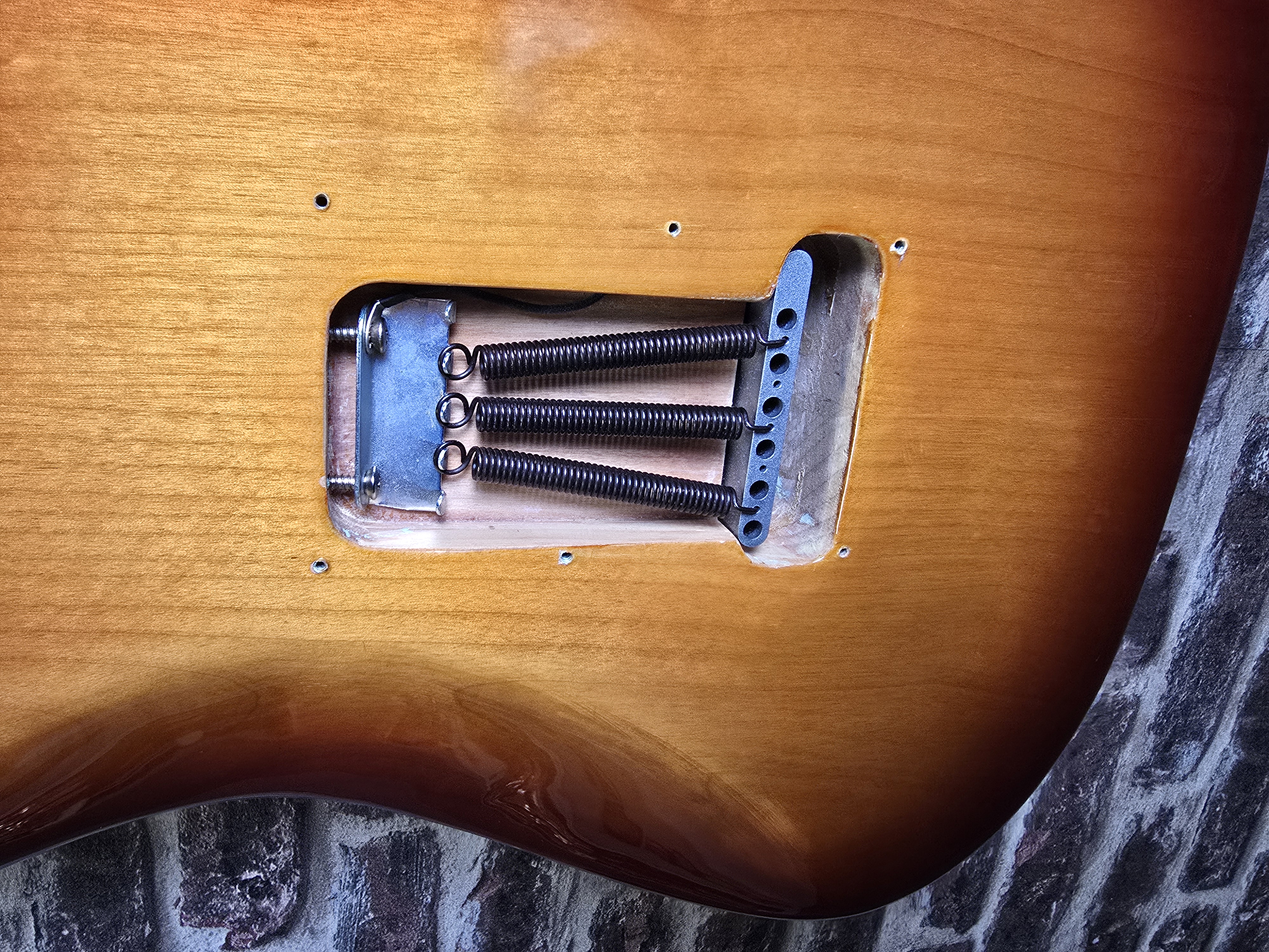 Fender American Deluxe Stratocaster LH Sienna Sunburst 2011 OCCASION