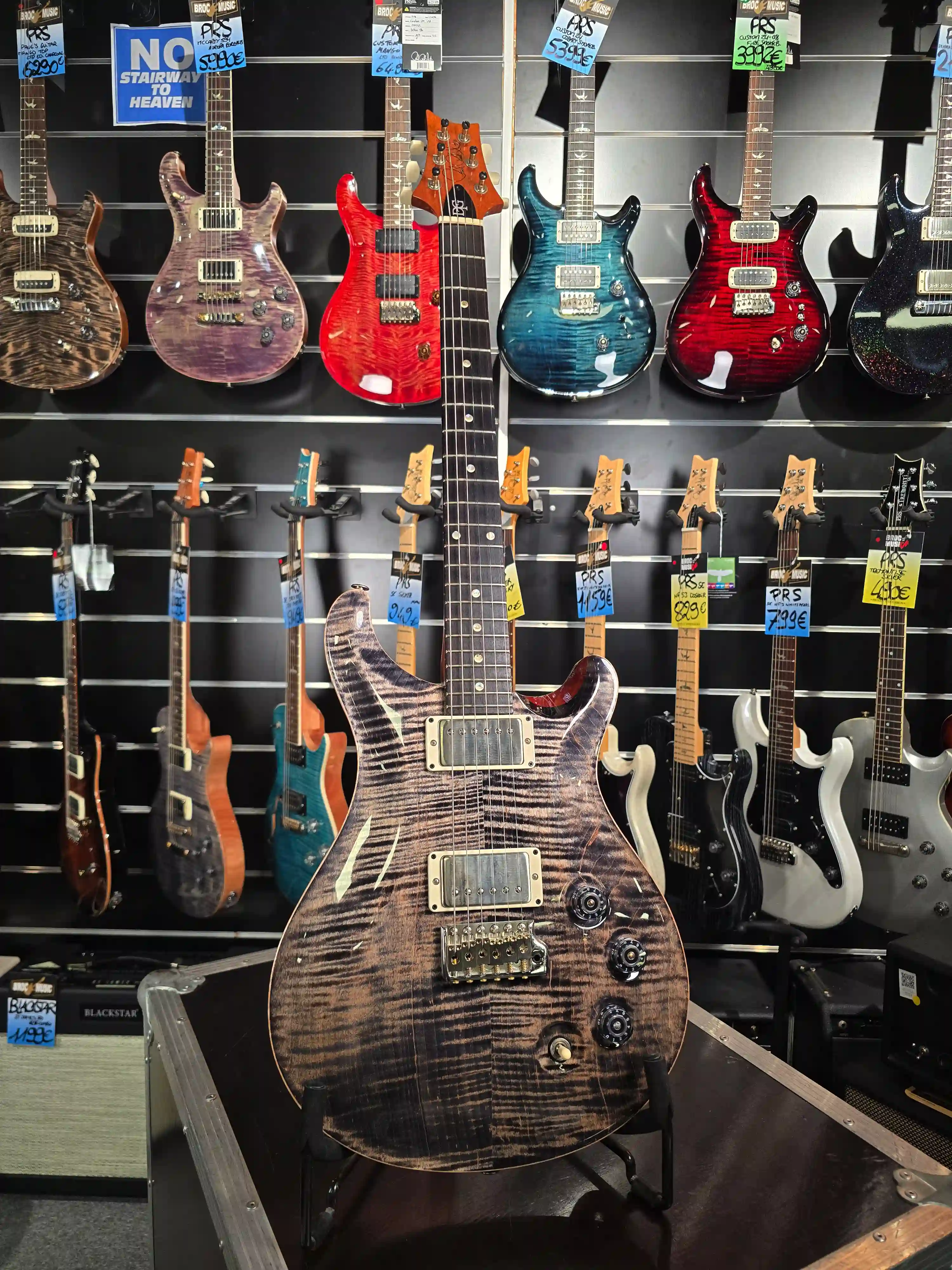 PRS DGT Moons Charcoal OCCASION