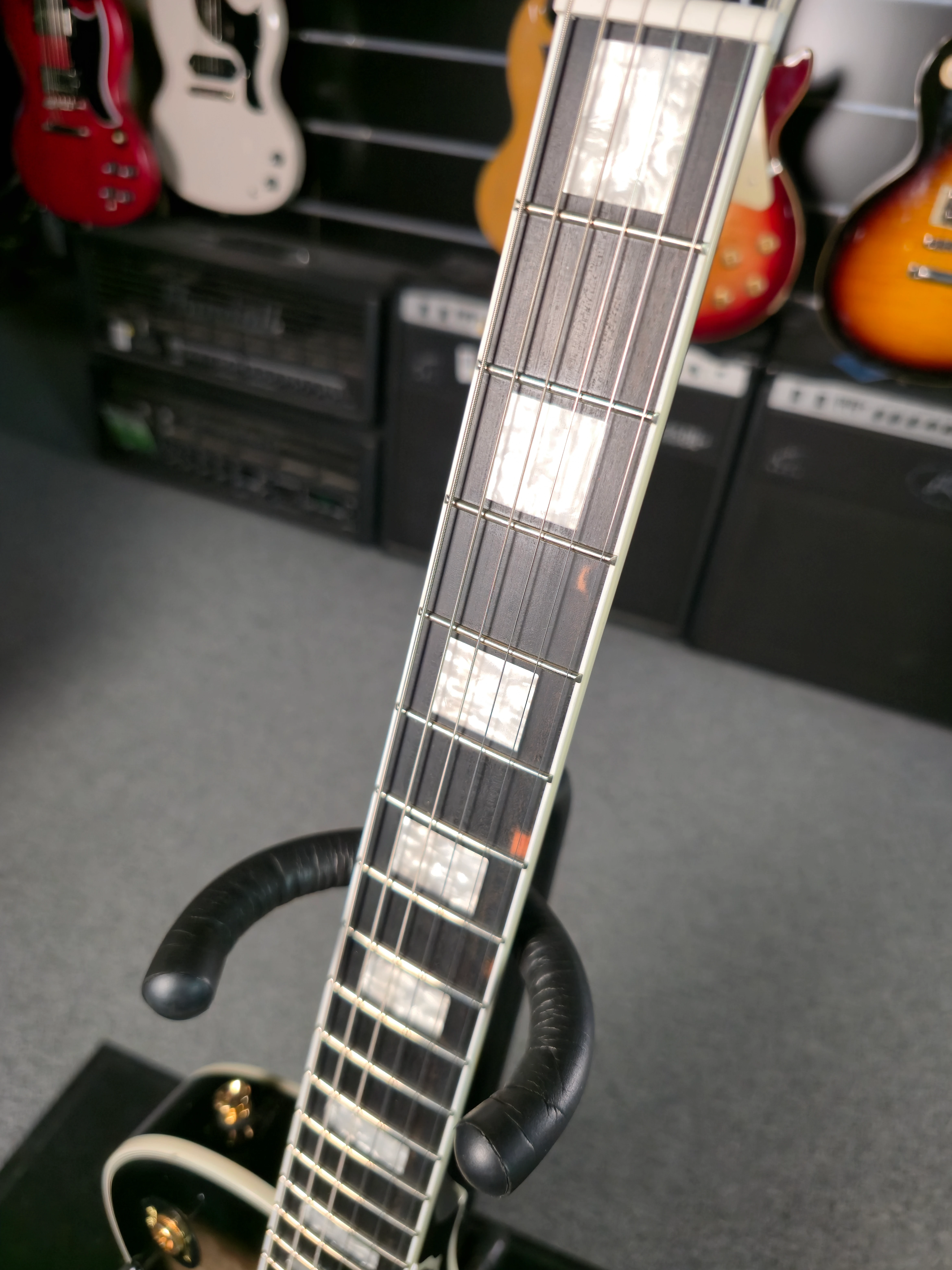 Epiphone Les Paul Custom Quilt Cobra Burst