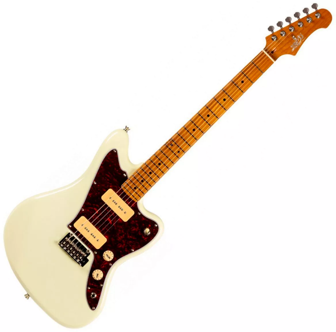 Jet Guitars JJ‑300 P90 Olympic White OCCASION