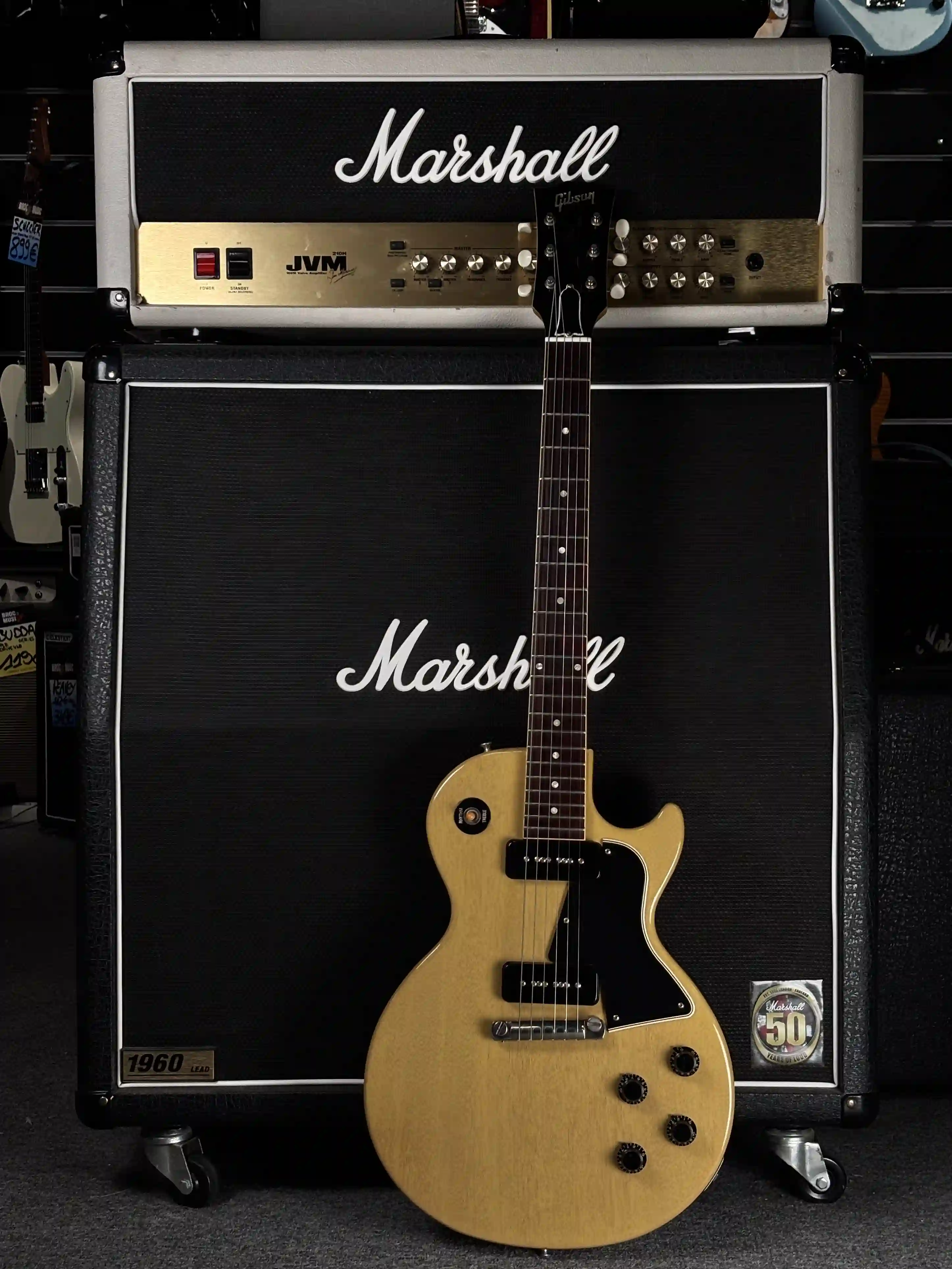 Gibson CS 1957 Les Paul Special Ultra Light aged TV Yellow OCCASION