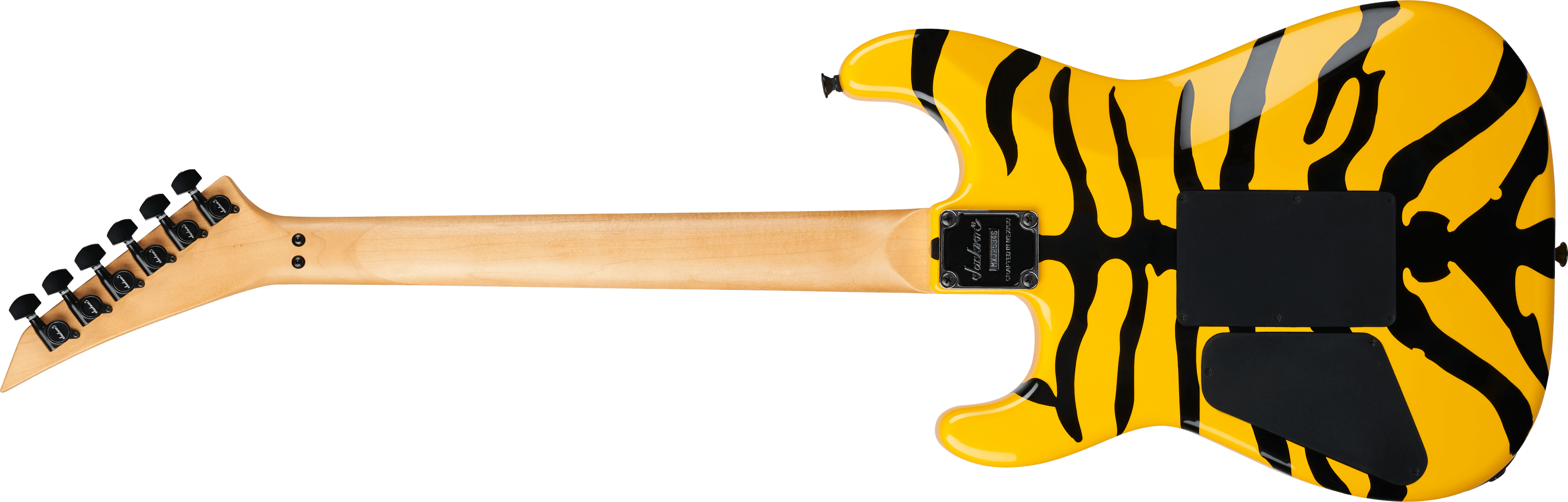 Jackson Pro Origins 1985 Limited Edition San Dimas SD1 FR Yellow Bengal