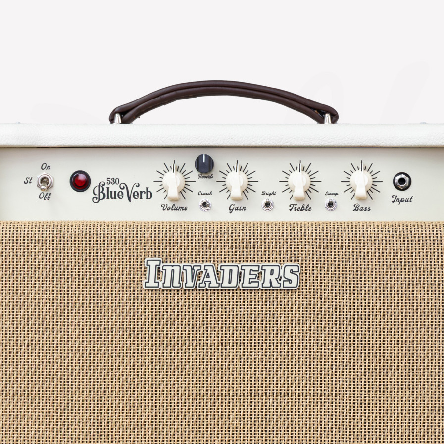 Invaders Amps 530 BlueVerb Combo Reverb – Ivoire