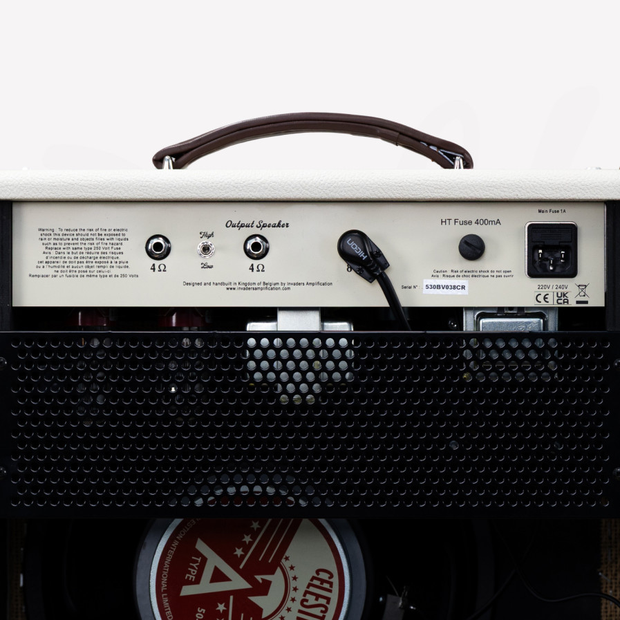 Invaders Amps 530 BlueVerb Combo Reverb – Ivoire