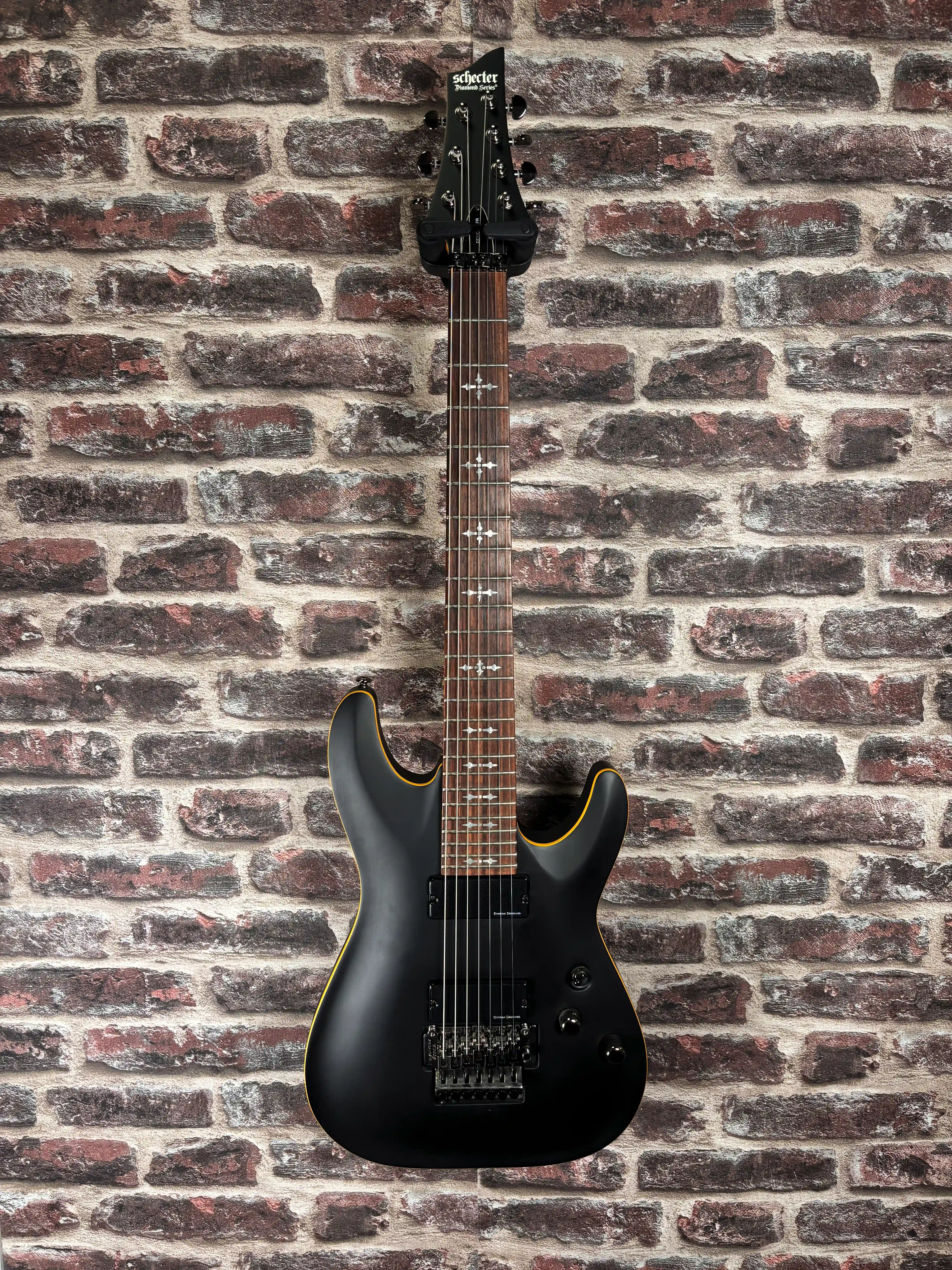 Schecter Demon‑7 FR Black Satin OCCASION