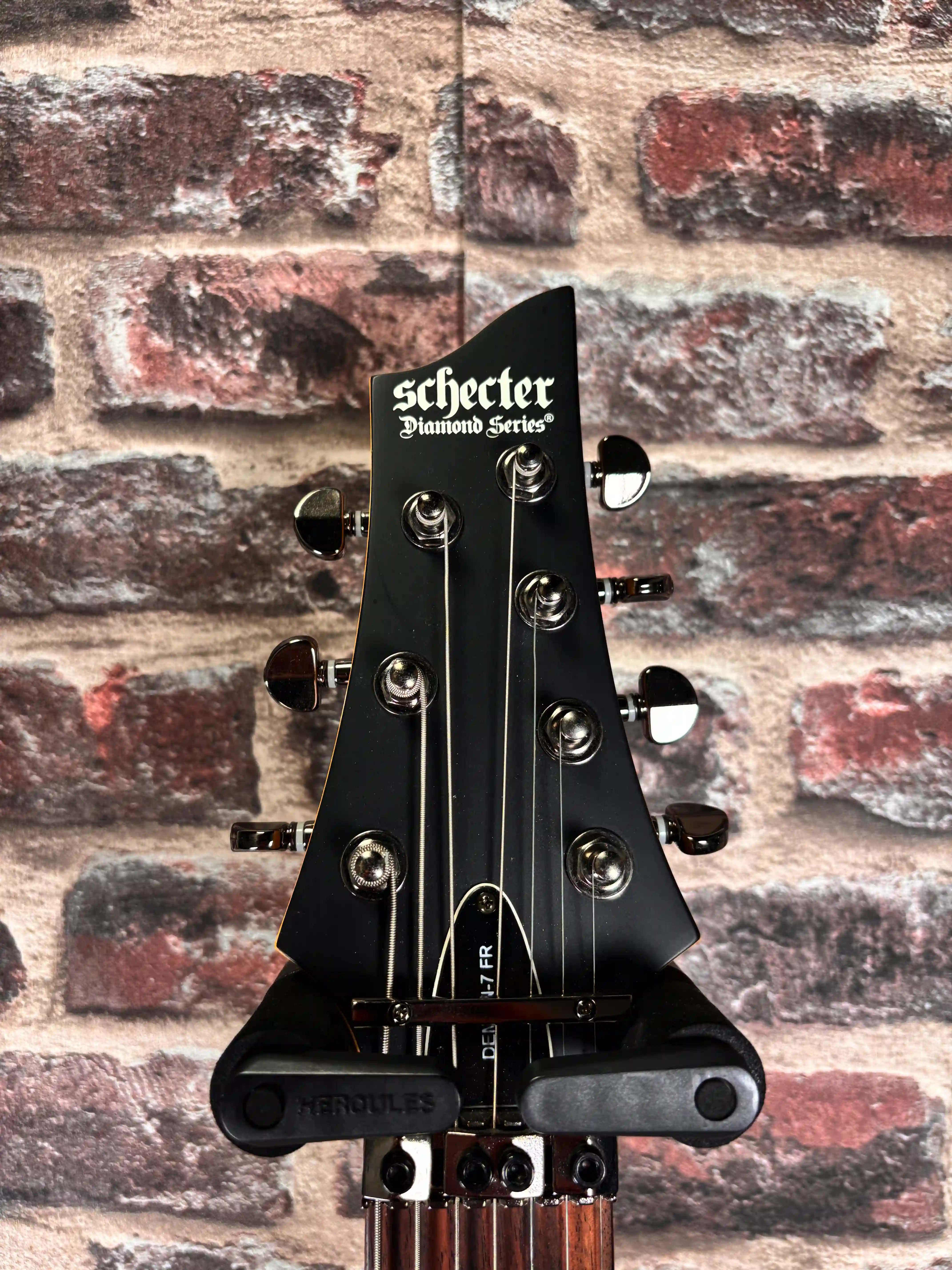 Schecter Demon‑7 FR Black Satin OCCASION