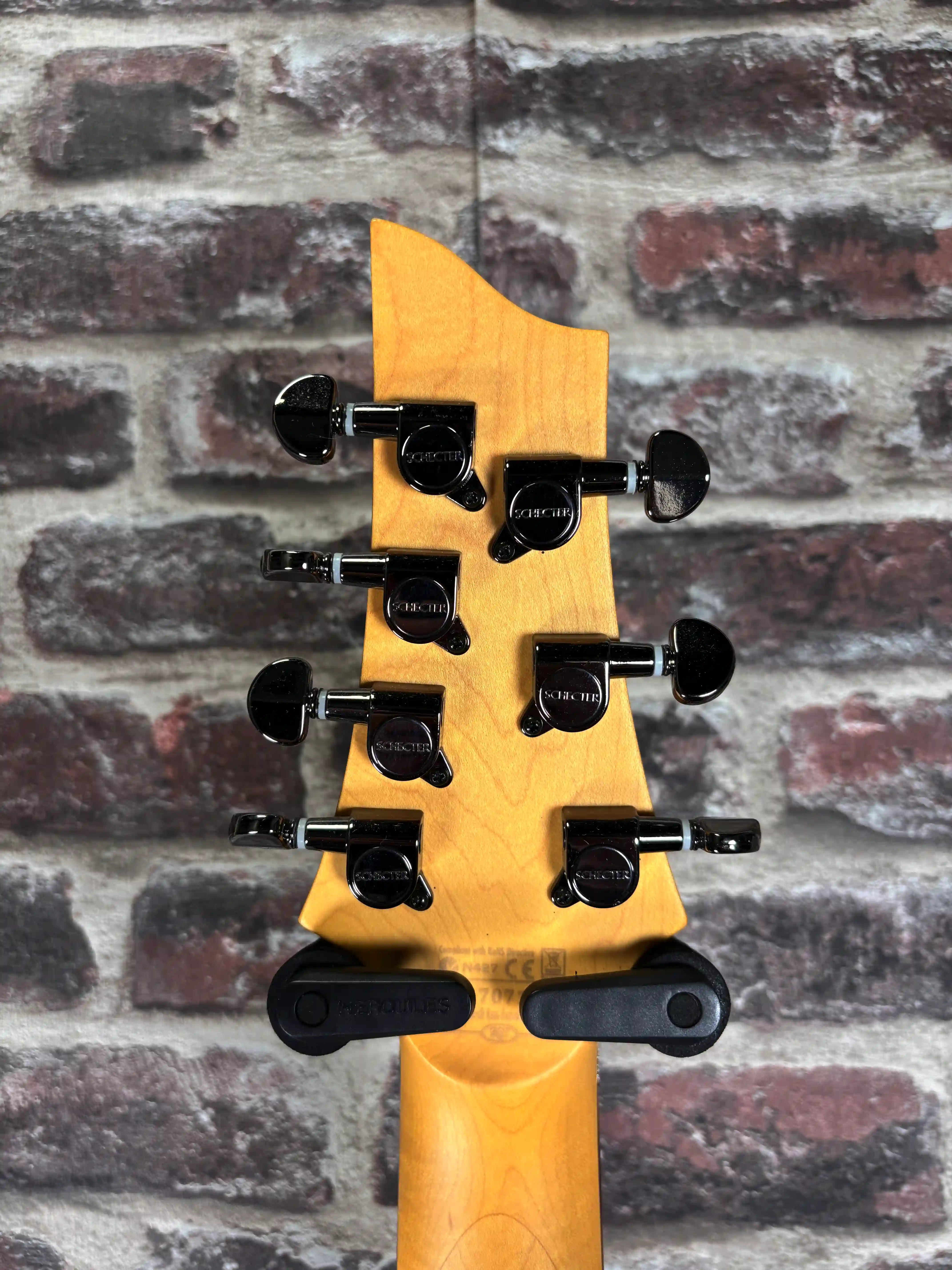 Schecter Demon‑7 FR Black Satin OCCASION