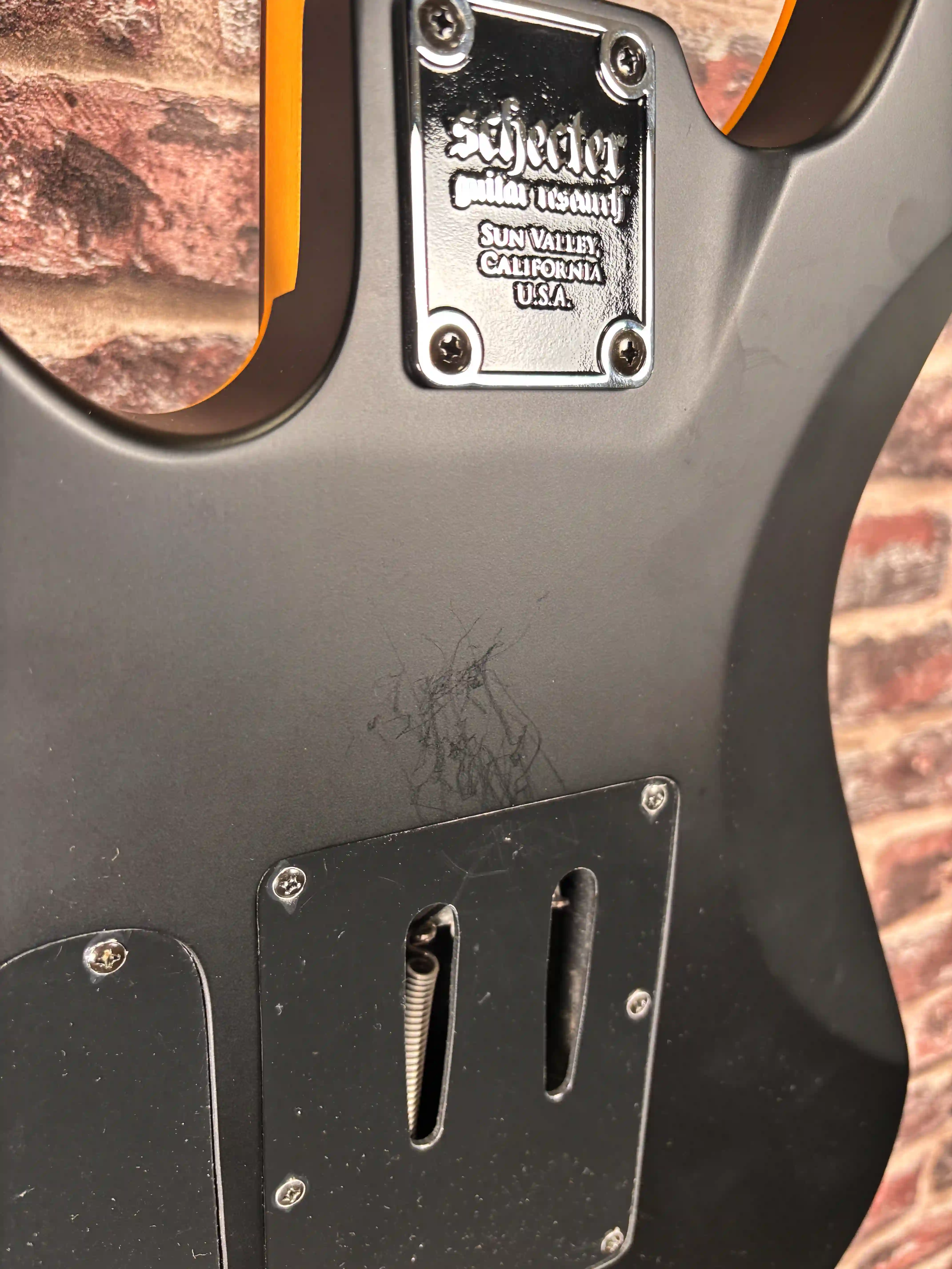 Schecter Demon‑7 FR Black Satin OCCASION
