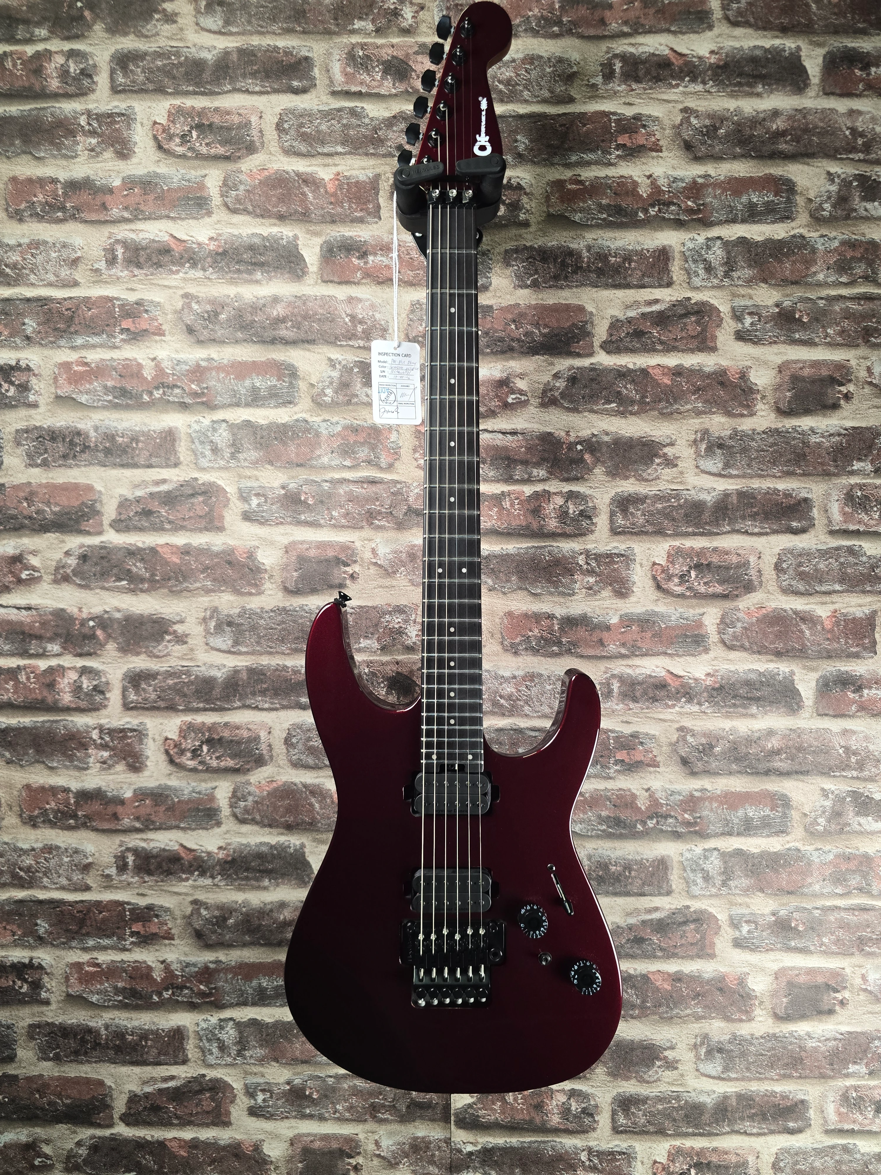 Charvel Pro‑Mod Plus Dinky DK24 HH FR EB Crimson Eclipse