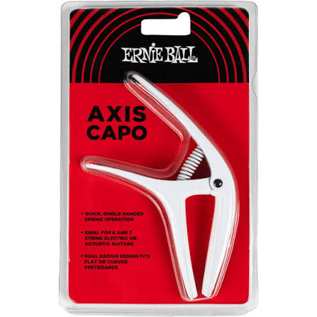 Capodastre Axis Ernie Ball - Blanc