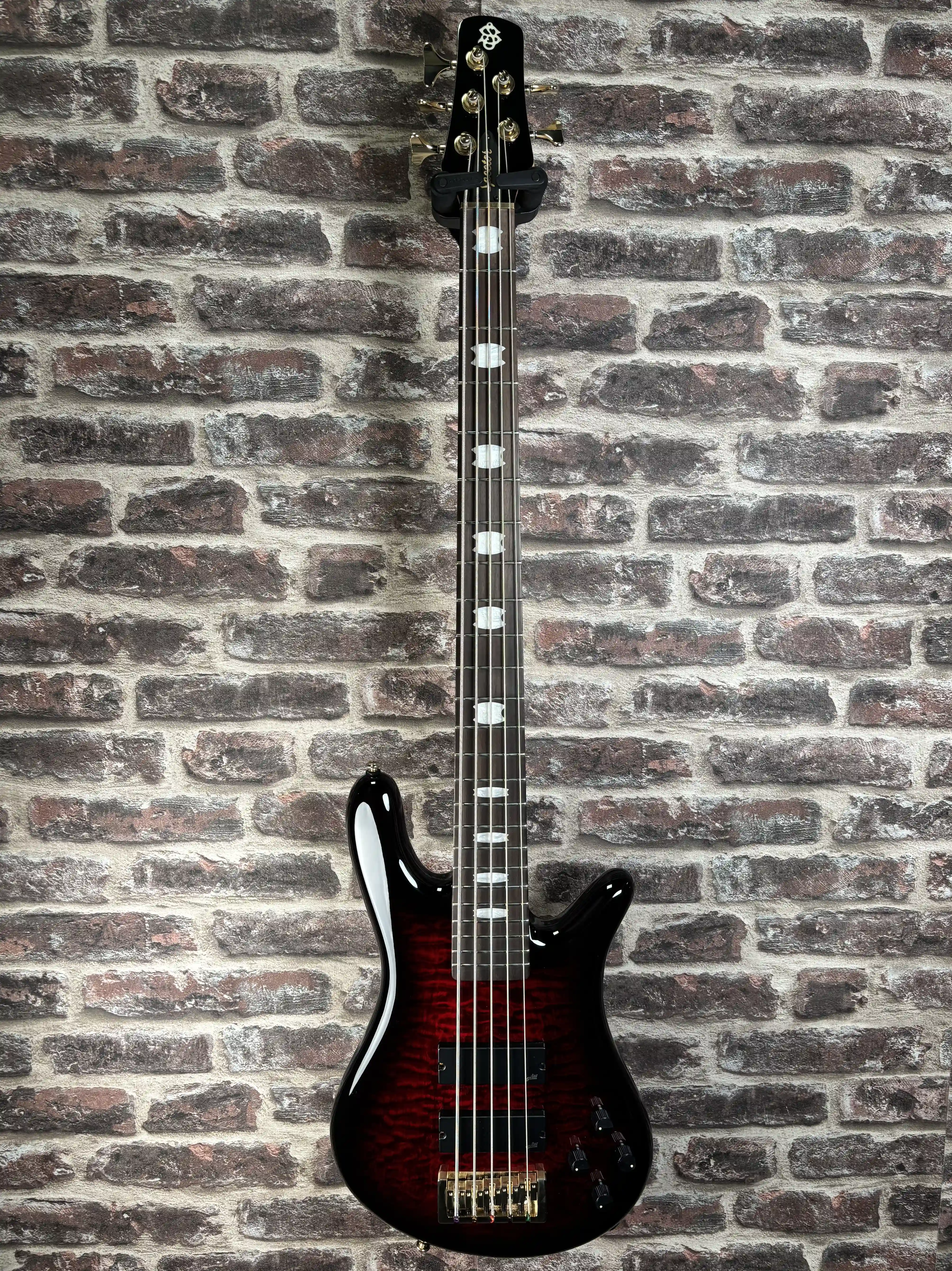 Spector Icon NS‑5 Bolt‑On Black Cherry Gloss STOCK B