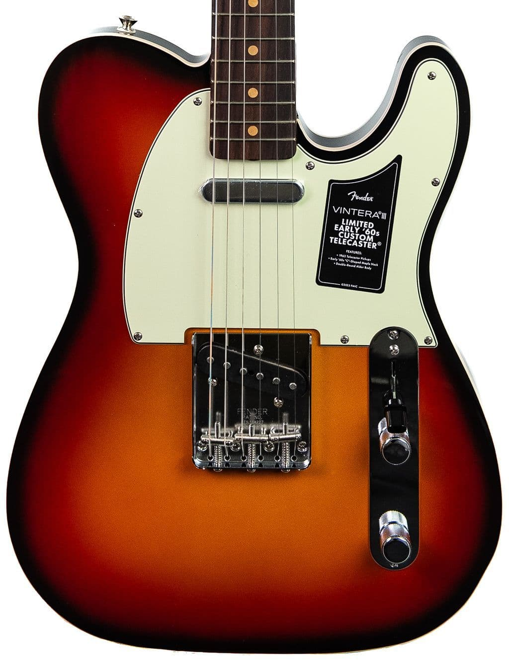Fender Vintera III Telecaster EARLY 60S CSTM RW 3TS
