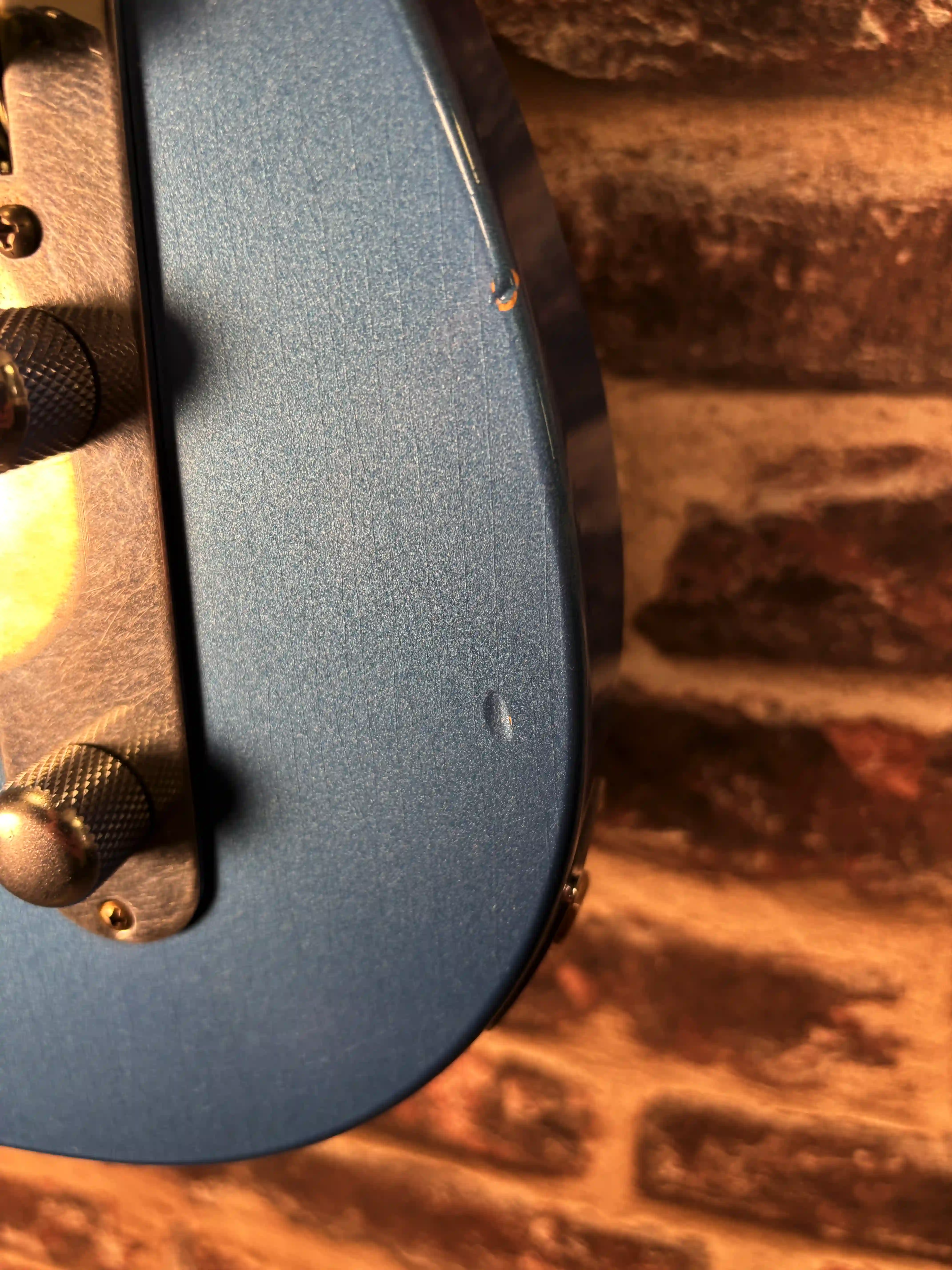 Schecter USA Custom Shop Nick Johnston PT Wembley Atomic Sapphire Aged Nitro OCCASION