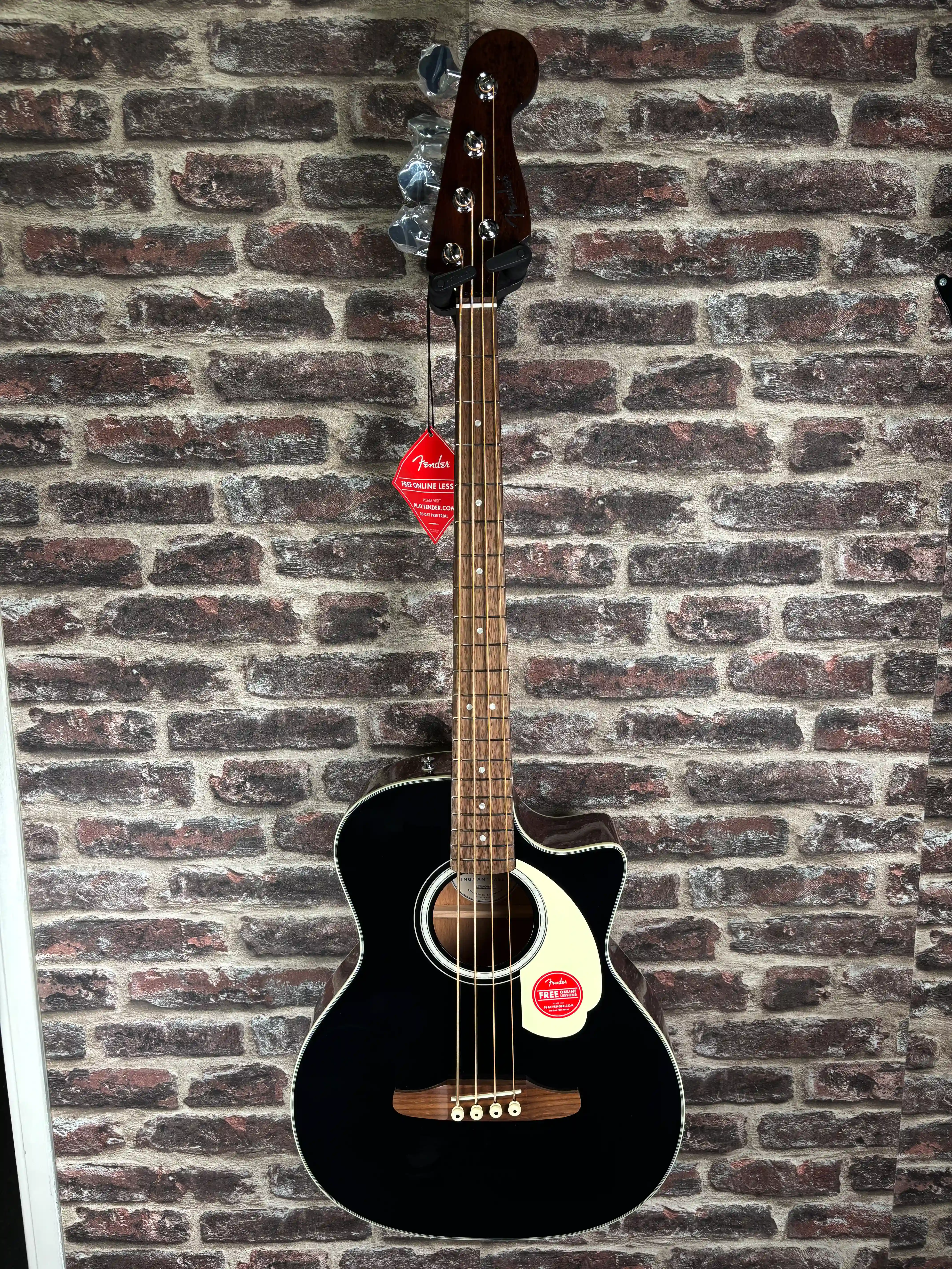 Fender California Deluxe Kingman Bass CE Noir