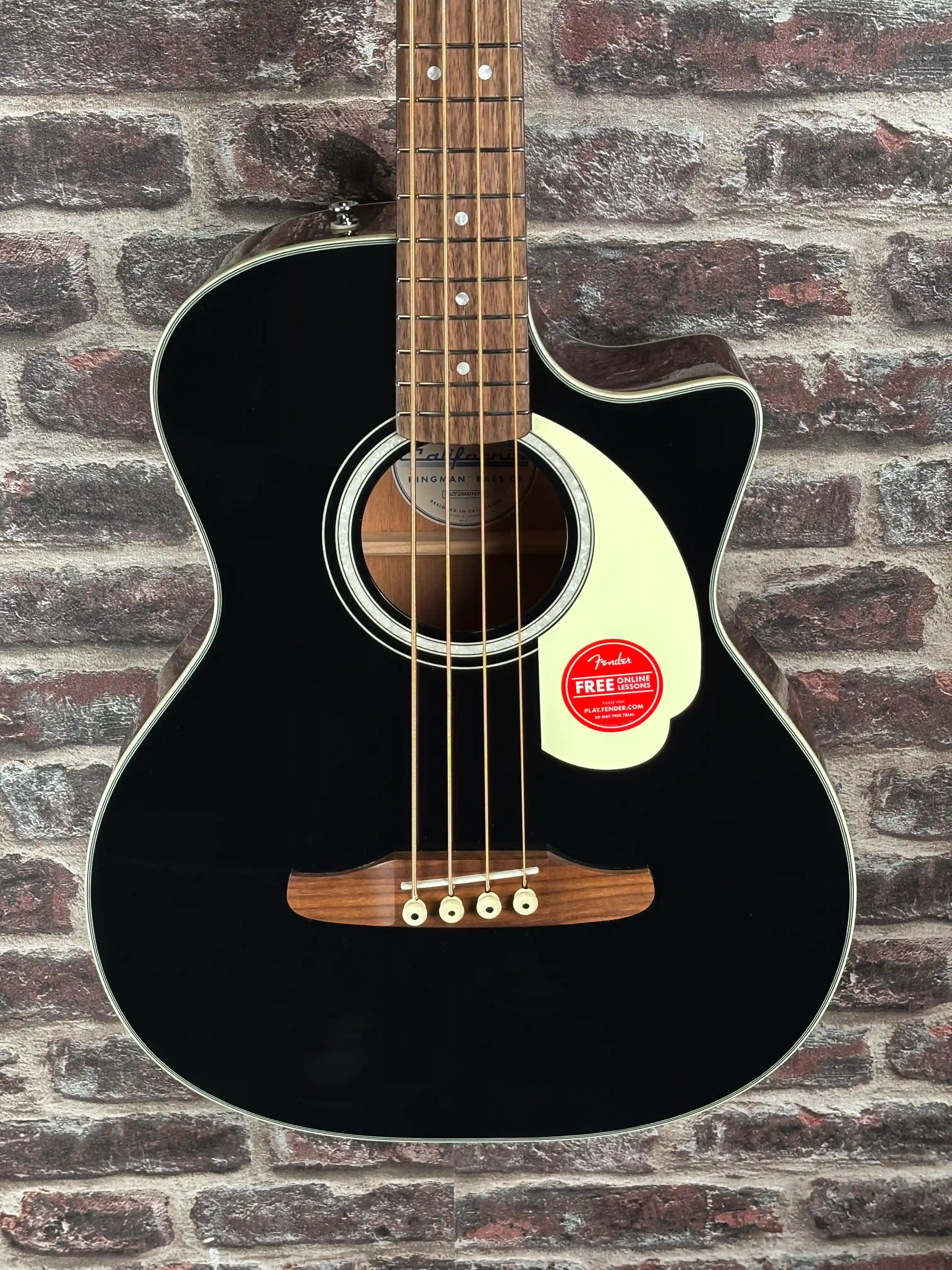 Fender California Deluxe Kingman Bass CE Noir