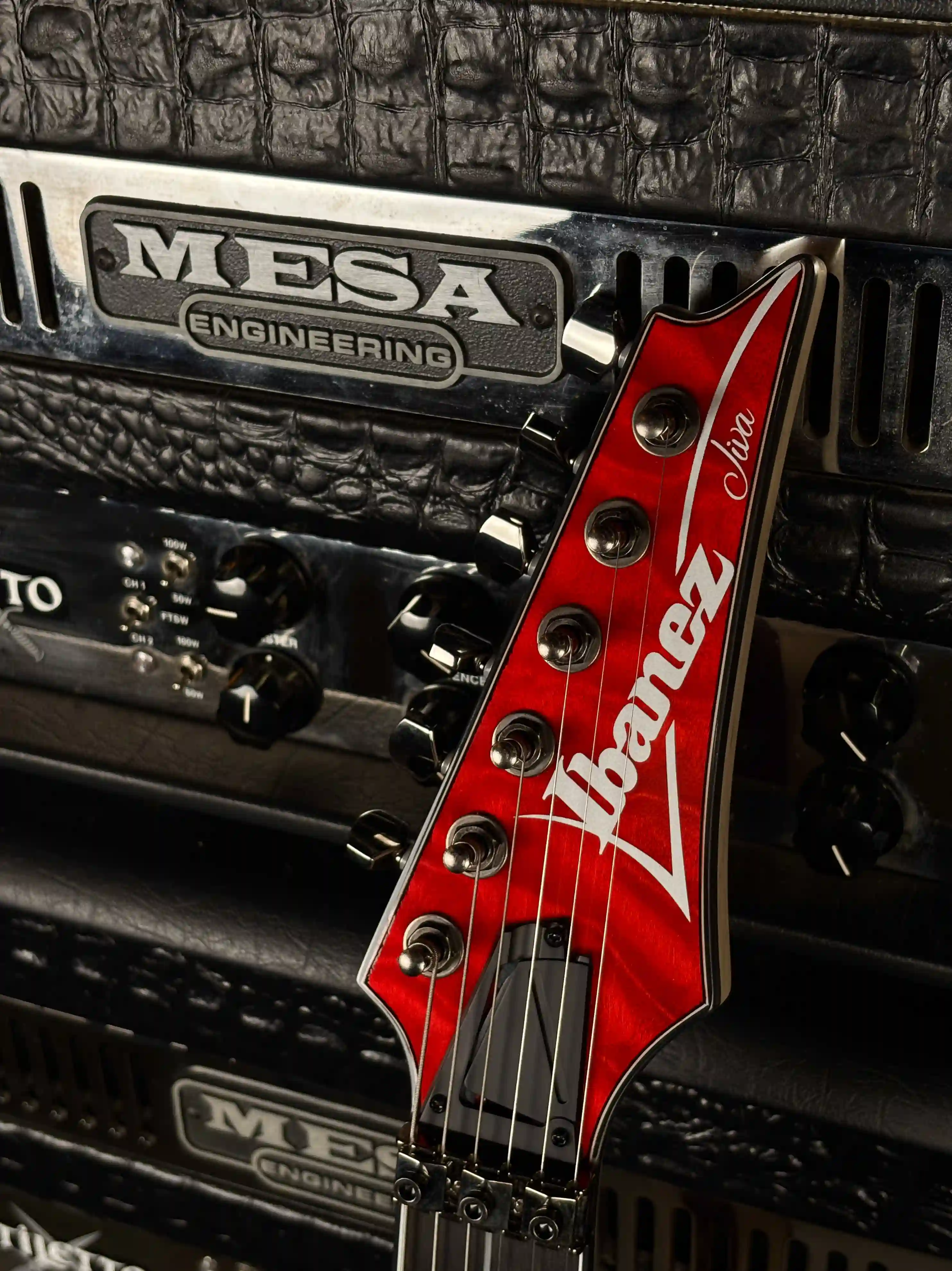 Ibanez JIVA10R‑TRC Signature Nita Strauss Torch Red