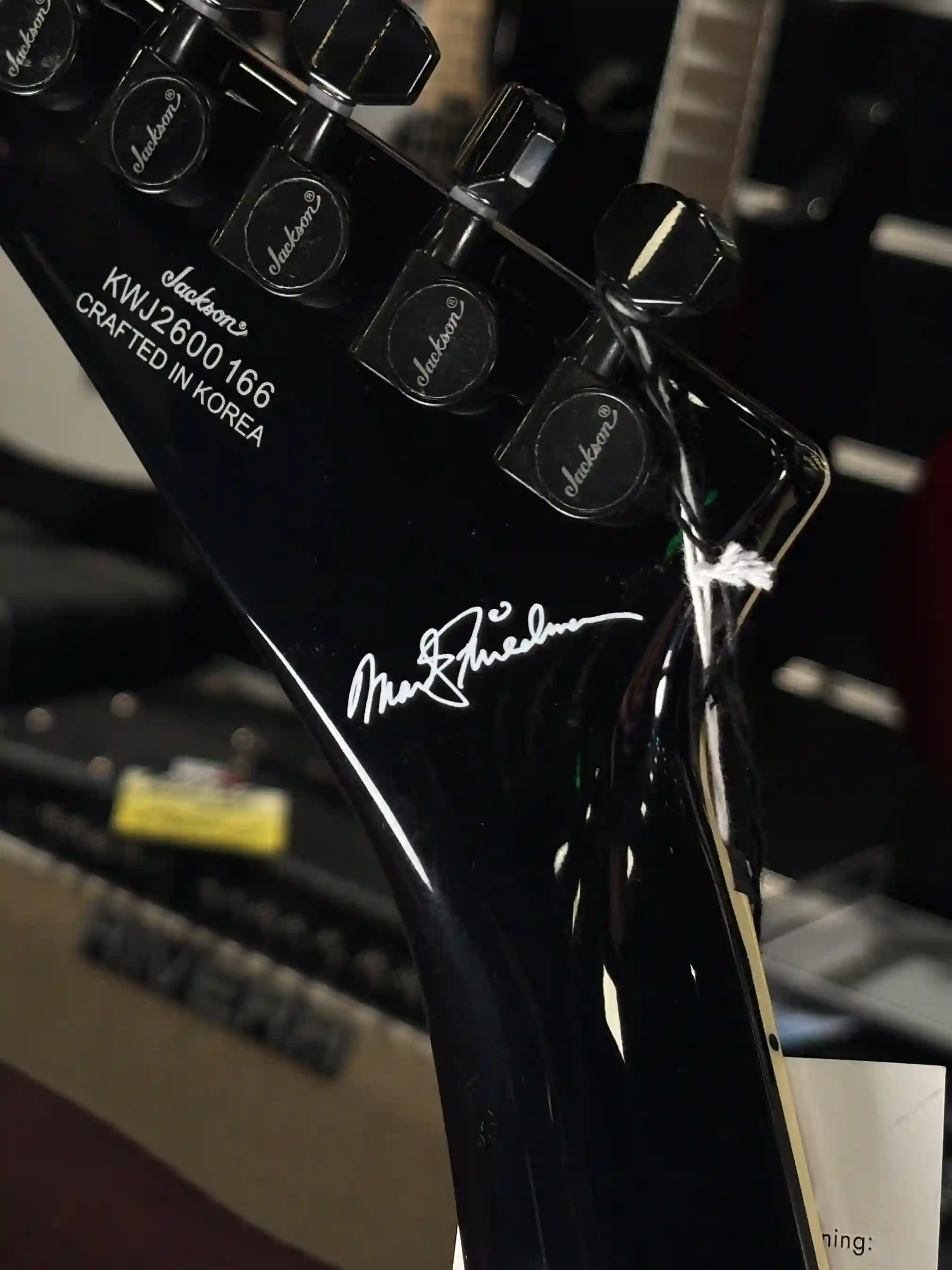 Jackson Kelly KE‑1 Signature Marty Friedman édition limitée