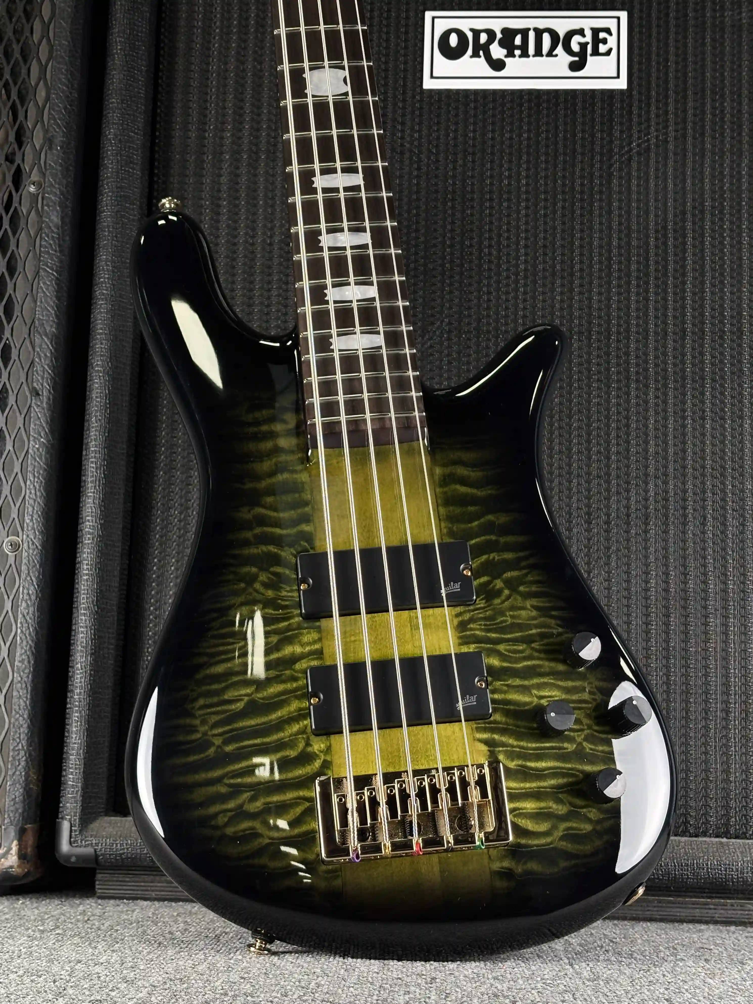 Spector NS-5 Neck-Thru Haunted Moss