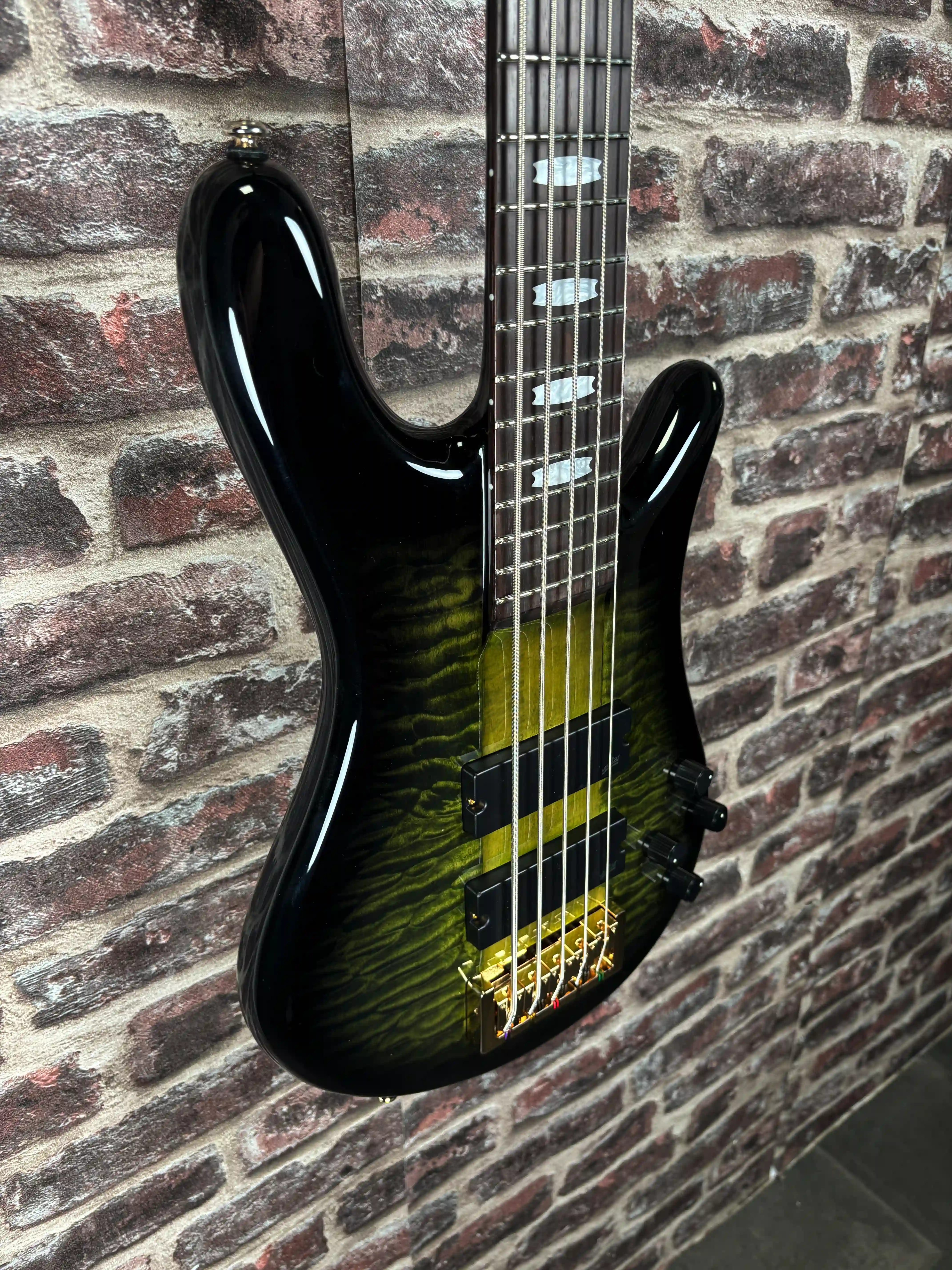 Spector NS-5 Neck-Thru Haunted Moss