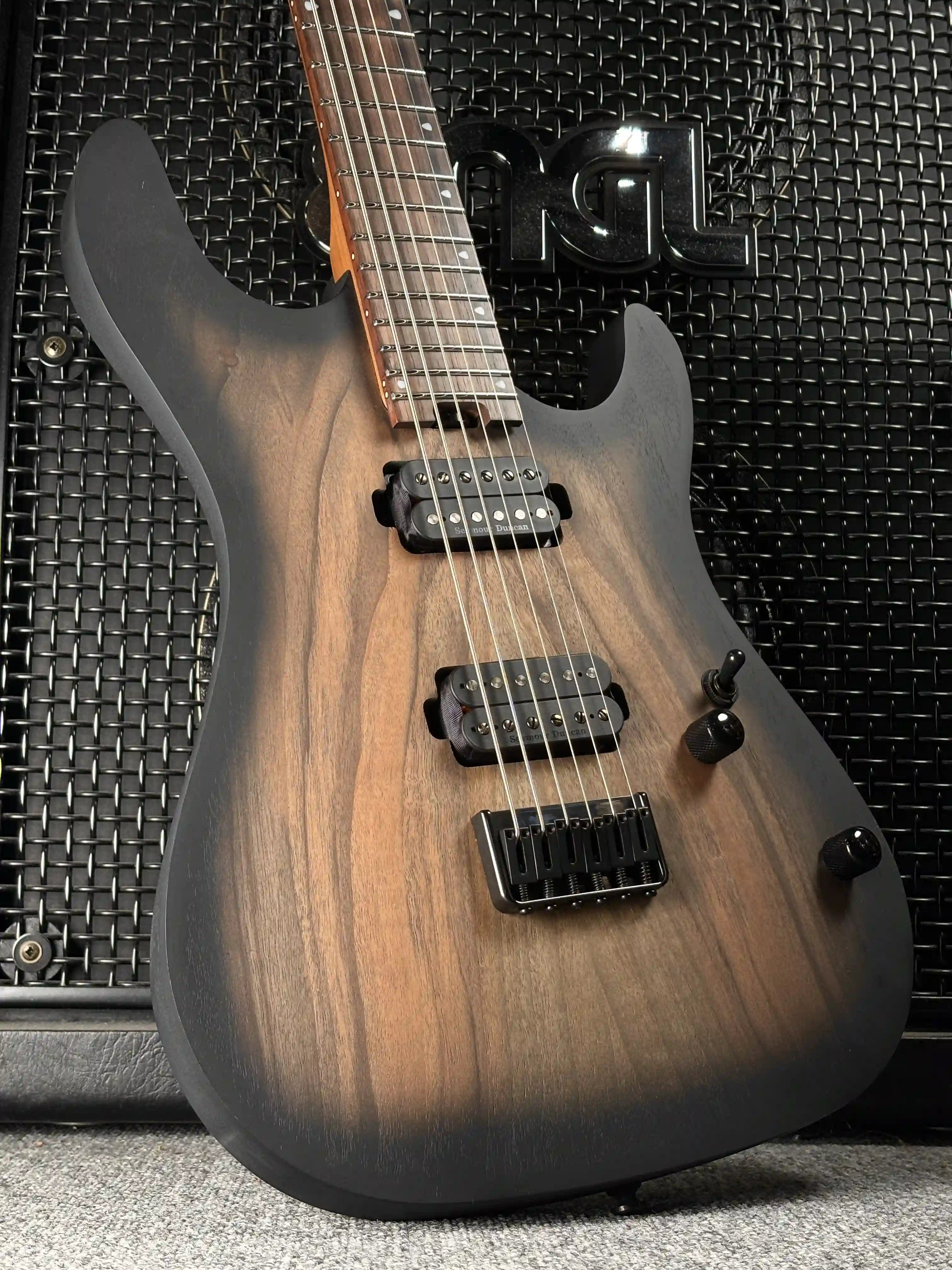 Cort KX500 Pale Moon Natural Black Burst Baritone