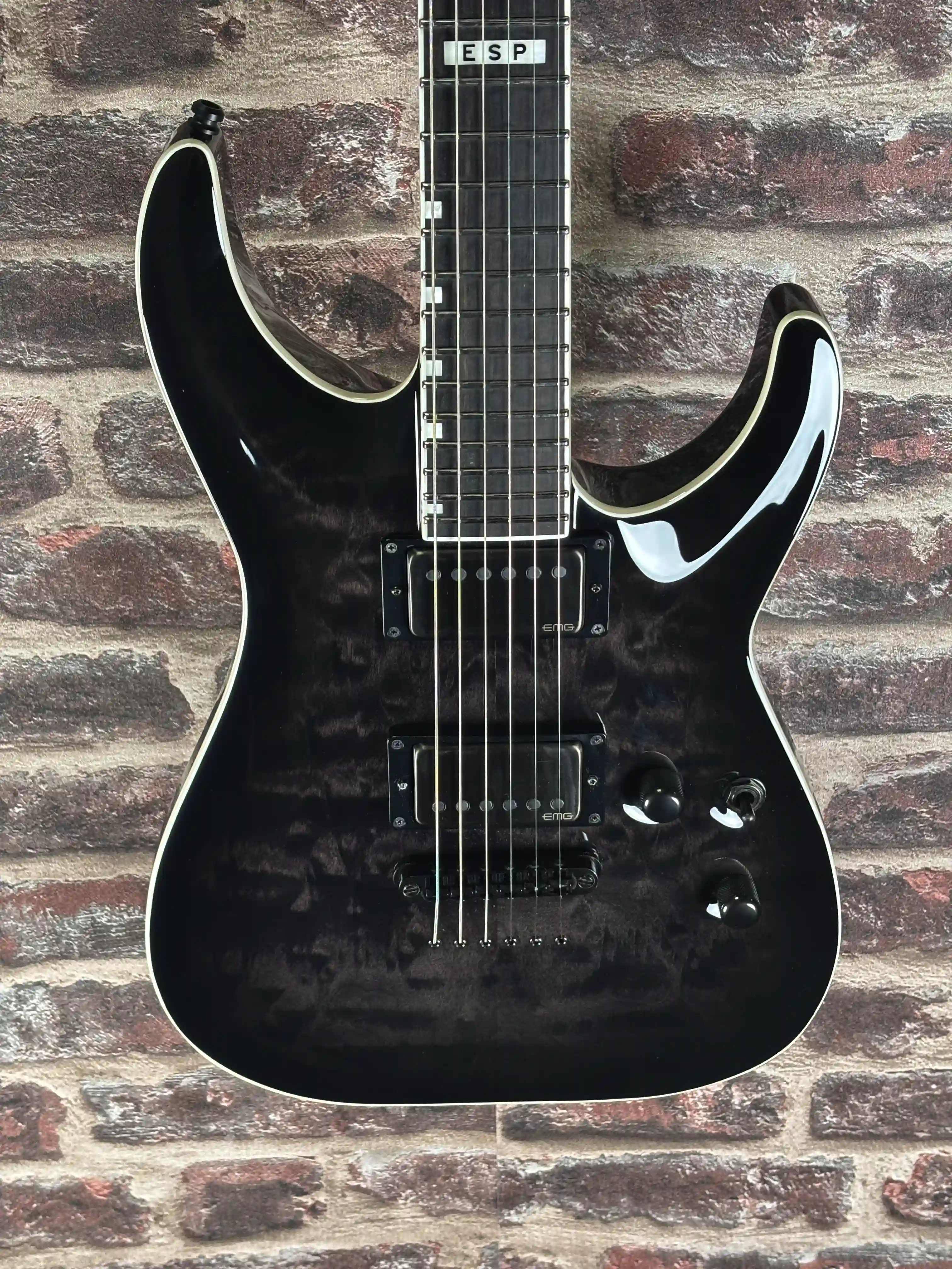 ESP E‑II Horizon NT‑II See Thru Black Sunburst OCCASION