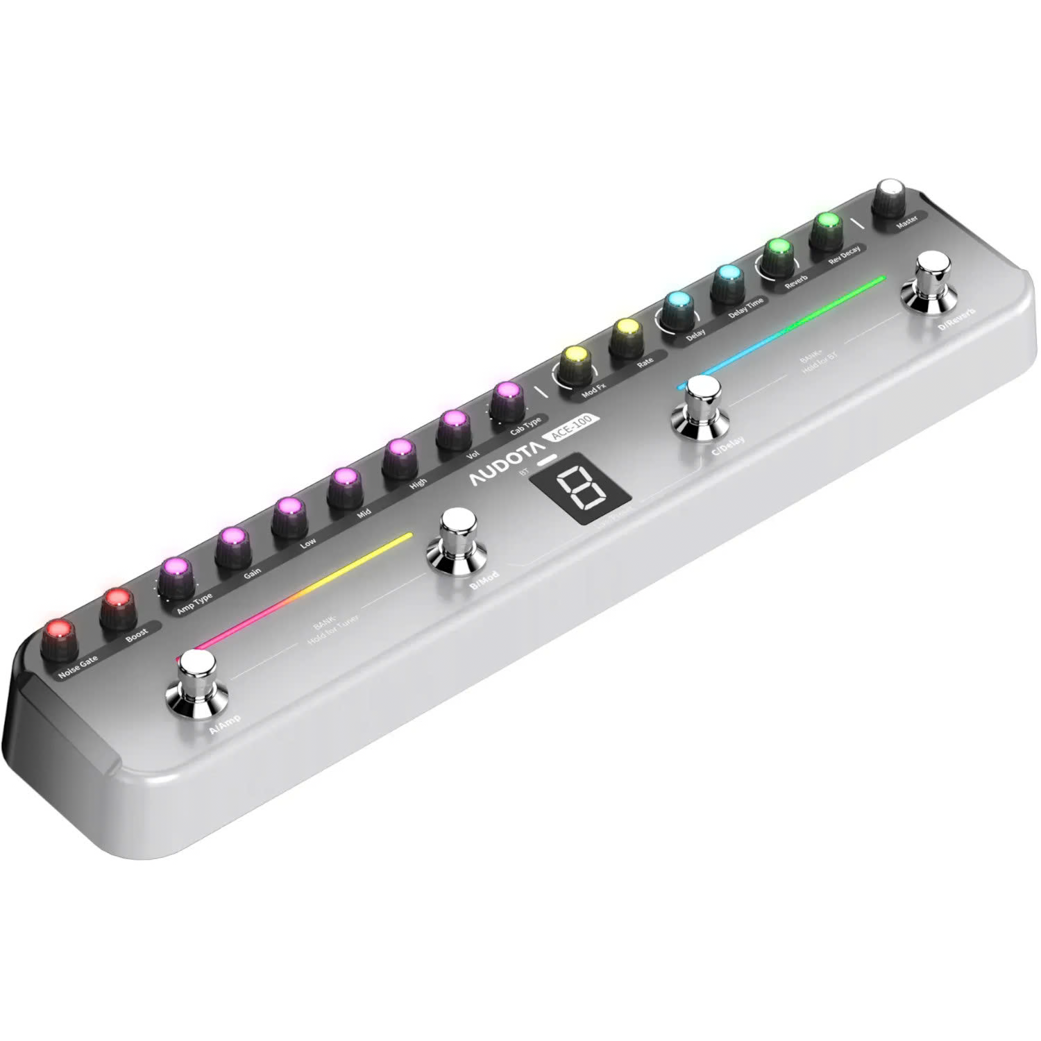 AUDOTA ACE‑100 pédale multi‑effets pour guitare