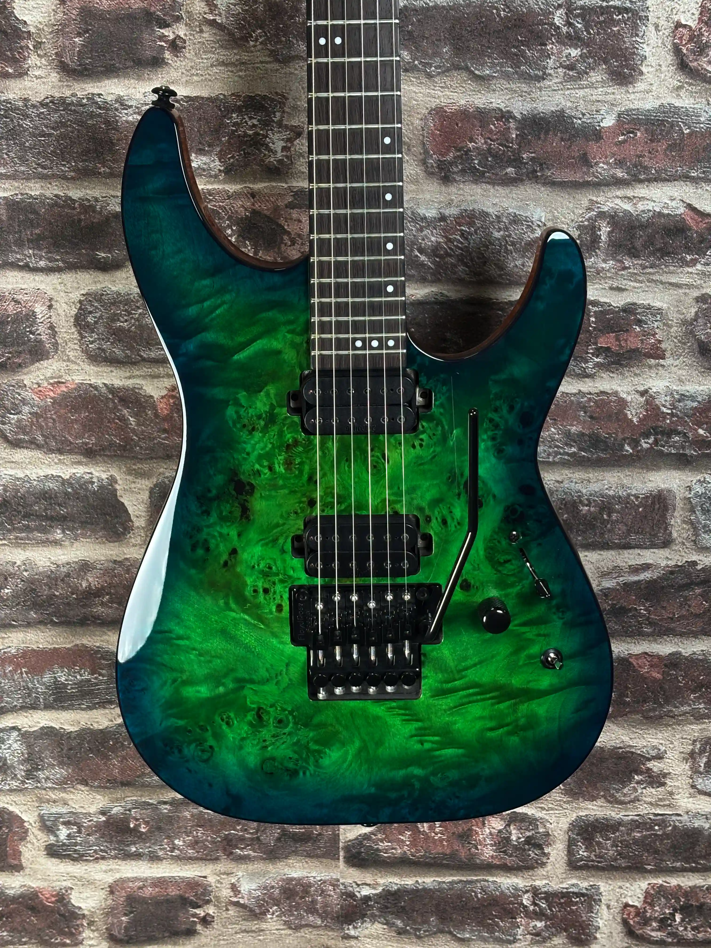 Schecter C-6 Pro FR Aqua Burst Modified OCCASION