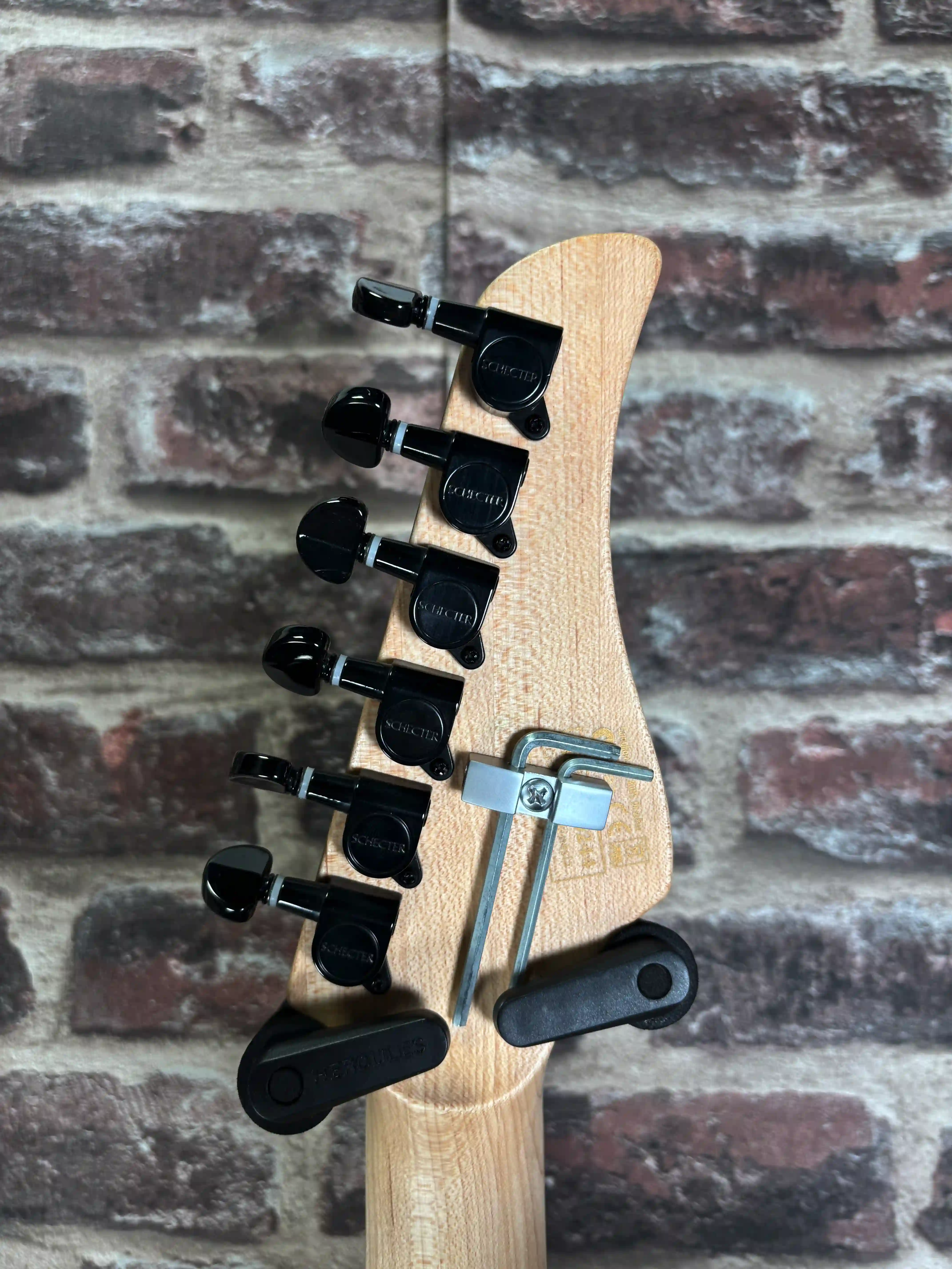 Schecter C-6 Pro FR Aqua Burst Modified OCCASION