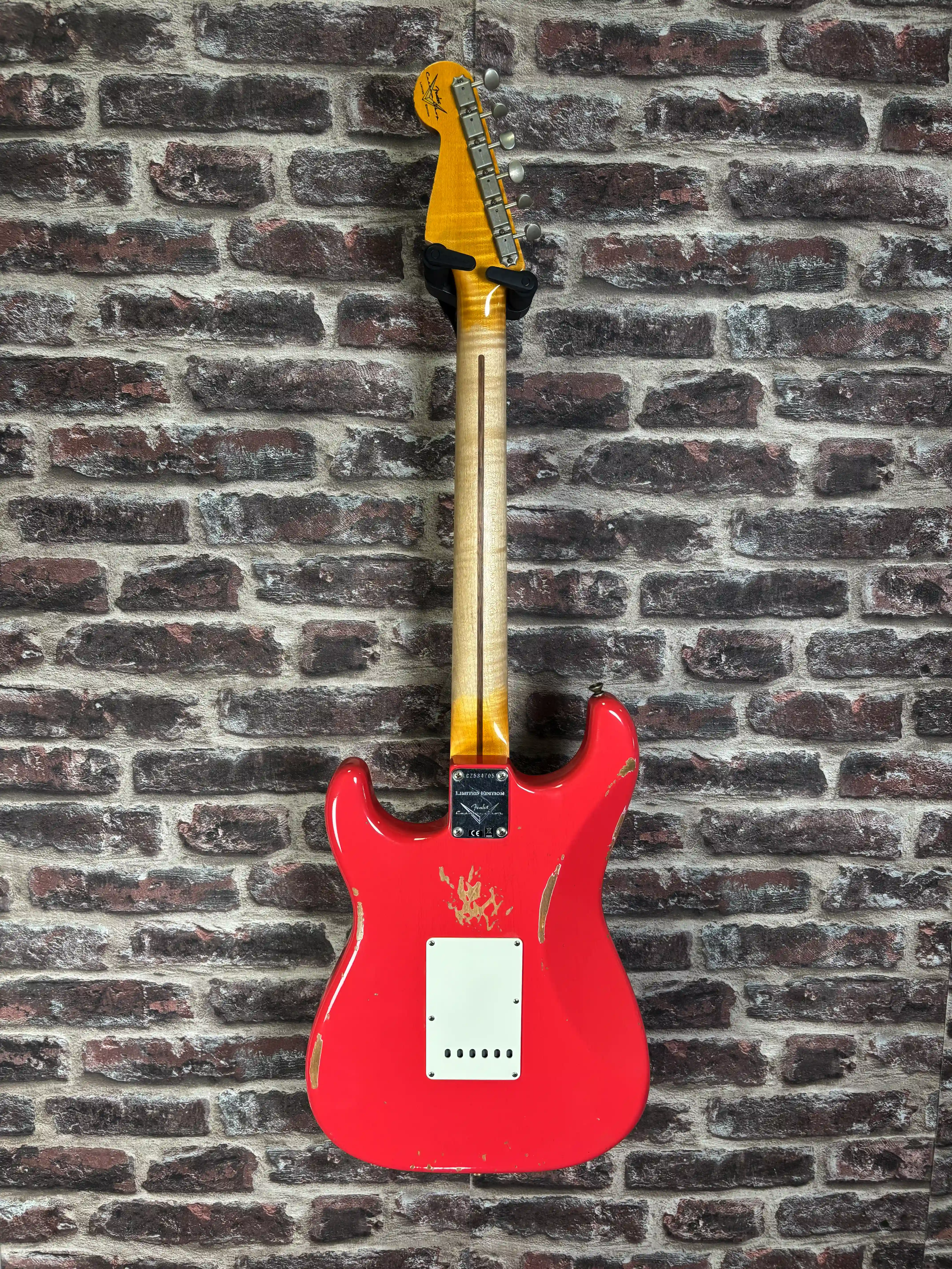 Fender 2018 NAMM LTD 58 Stratocaster Relic Fiesta Red OCCASION