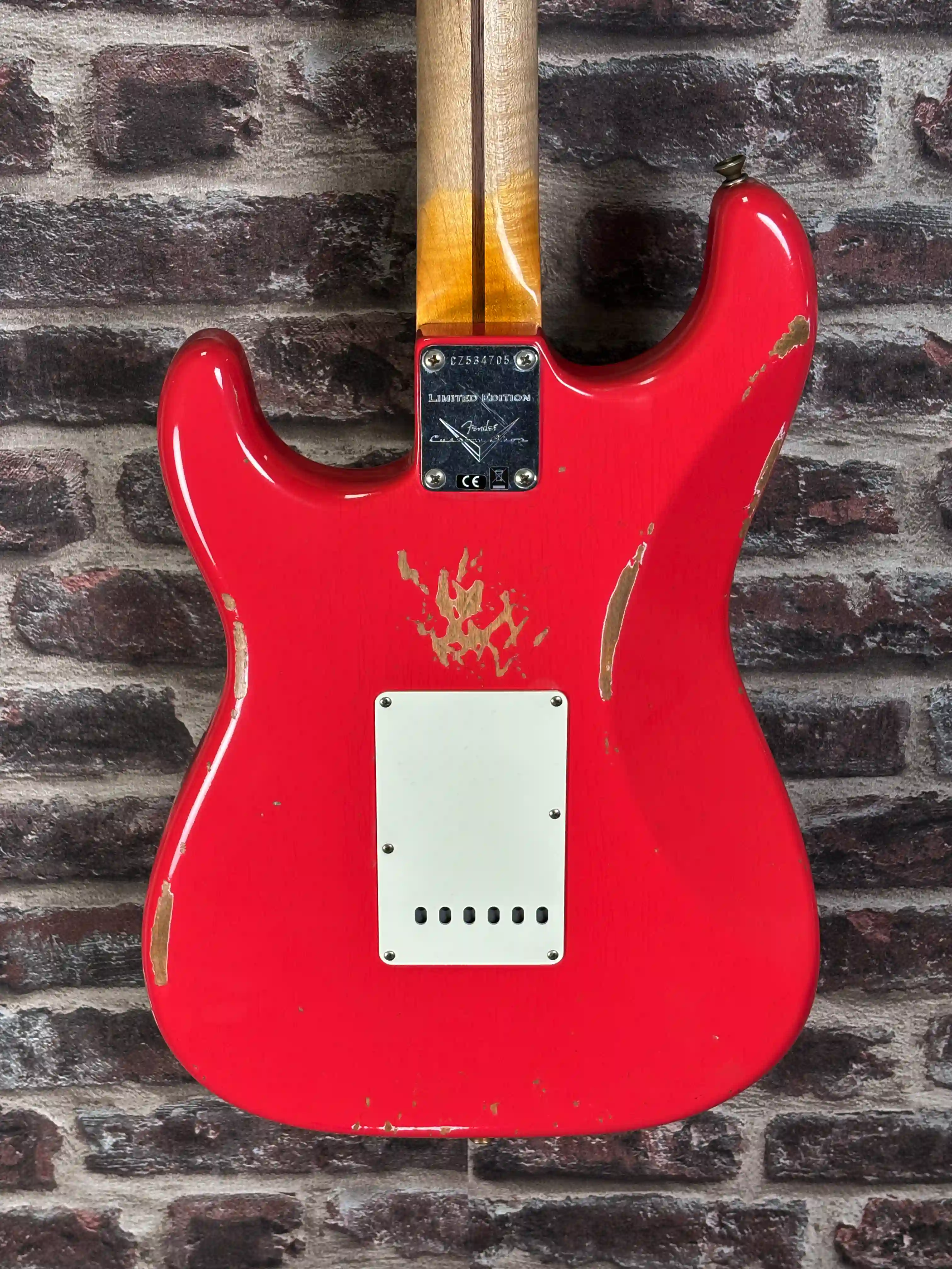 Fender 2018 NAMM LTD 58 Stratocaster Relic Fiesta Red OCCASION