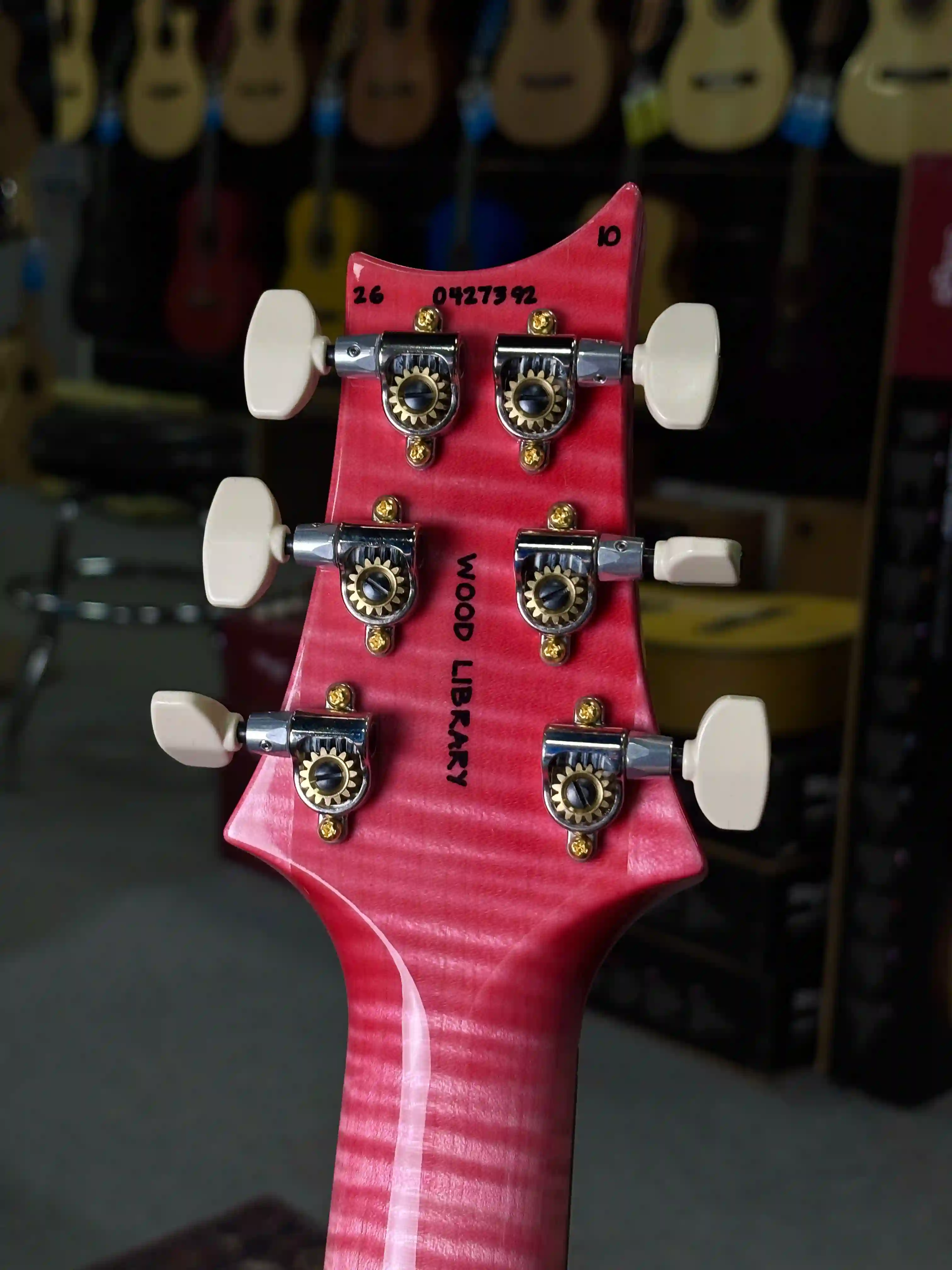 PRS Wood Library Custom 24 10‑Top Bonnie Pink