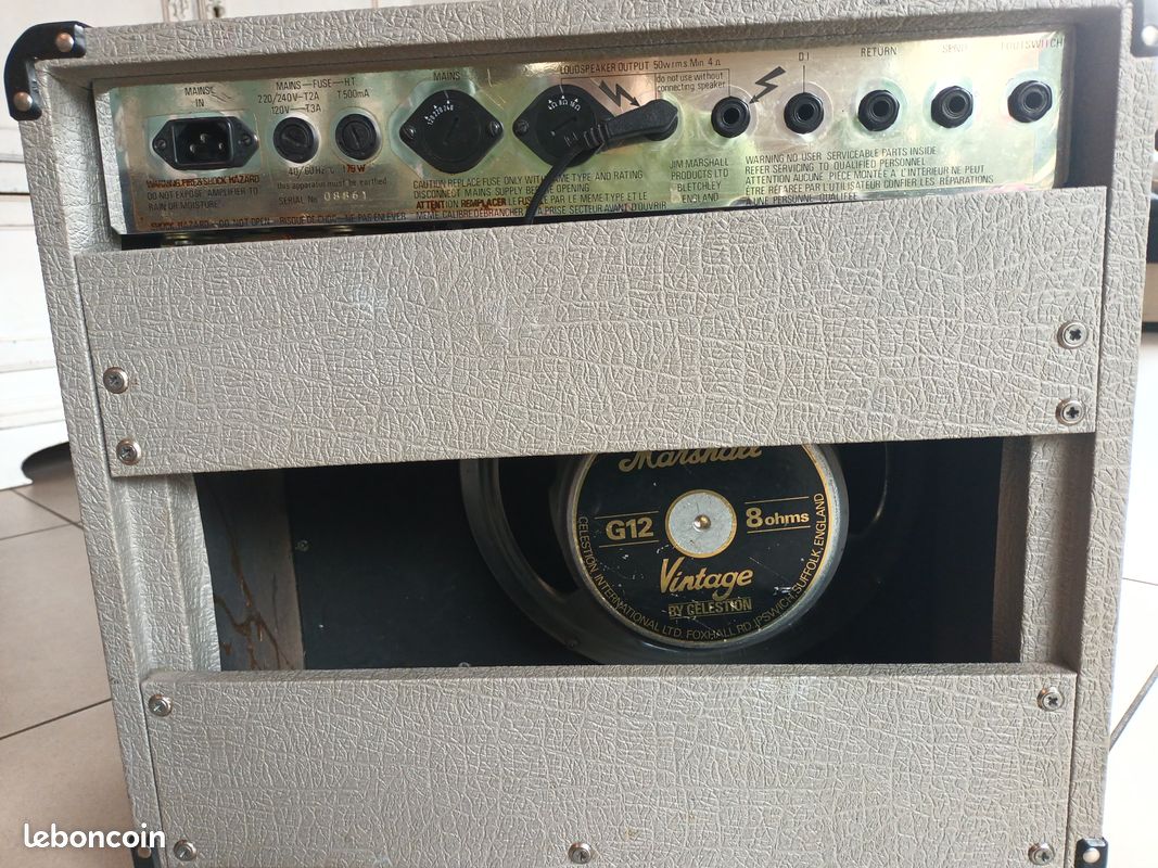 Marshall Silver Jubilee 25/50 OCCASION