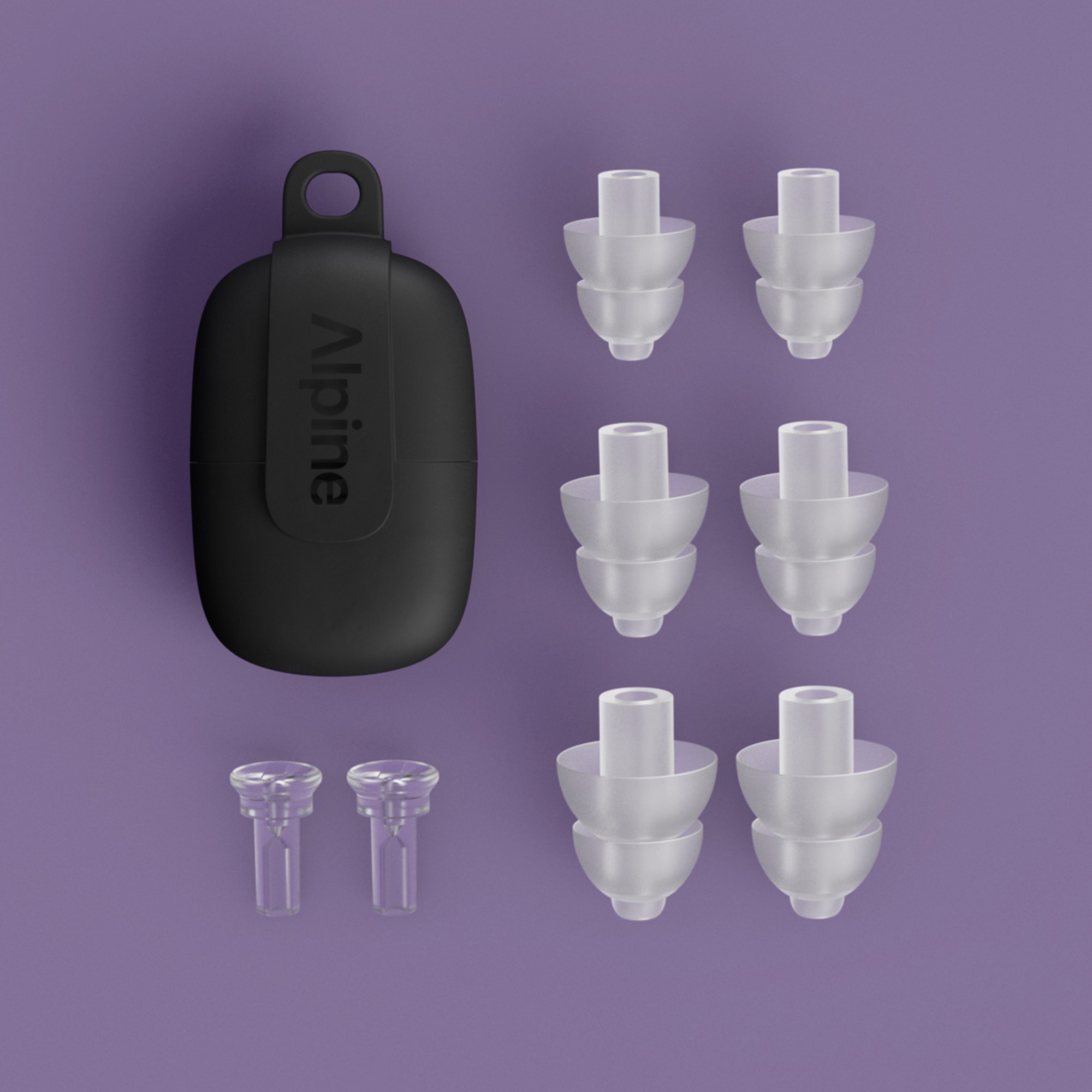 Bouchons d’oreille Alpine PartyPlug Transparent