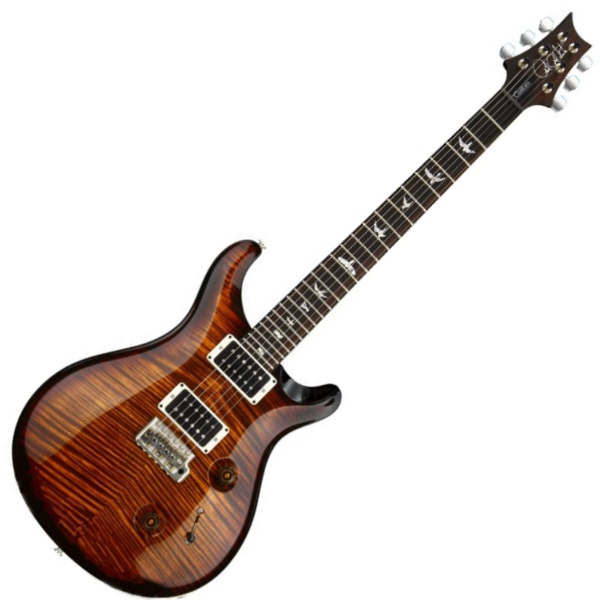 PRS SE Custom 24 Black Gold Sunburst
