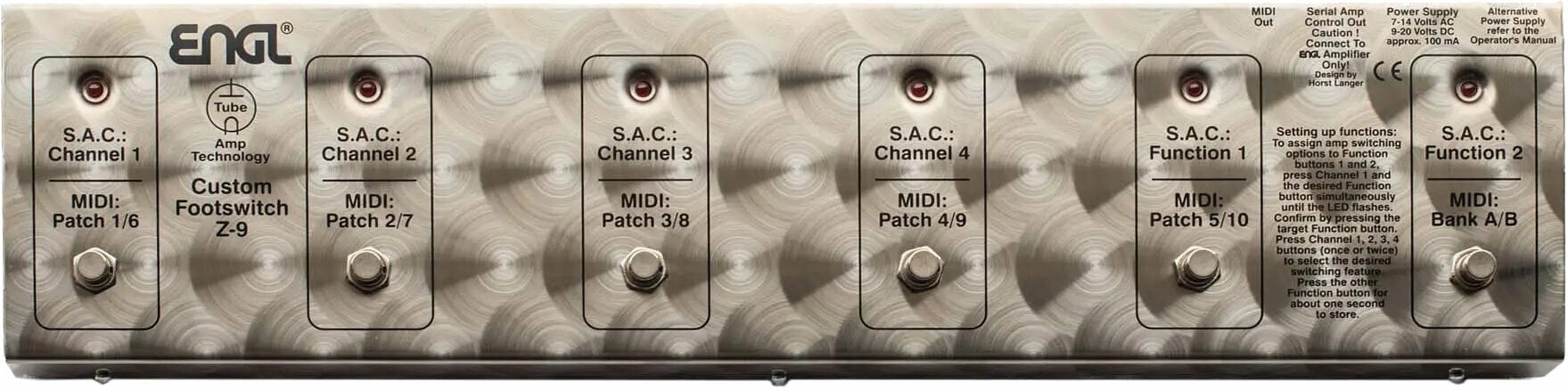 Pédalier ENGL Z9 OCCASION