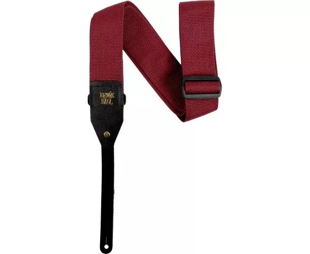 Sangle de guitare Ernie Ball 4047 Bordeaux