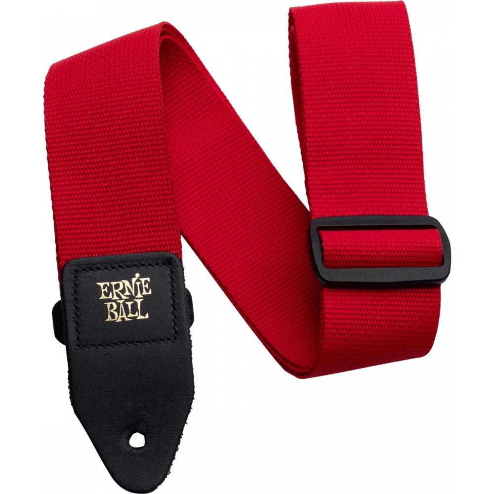 Sangle de guitare Polypro Rouge Ernie Ball 4040