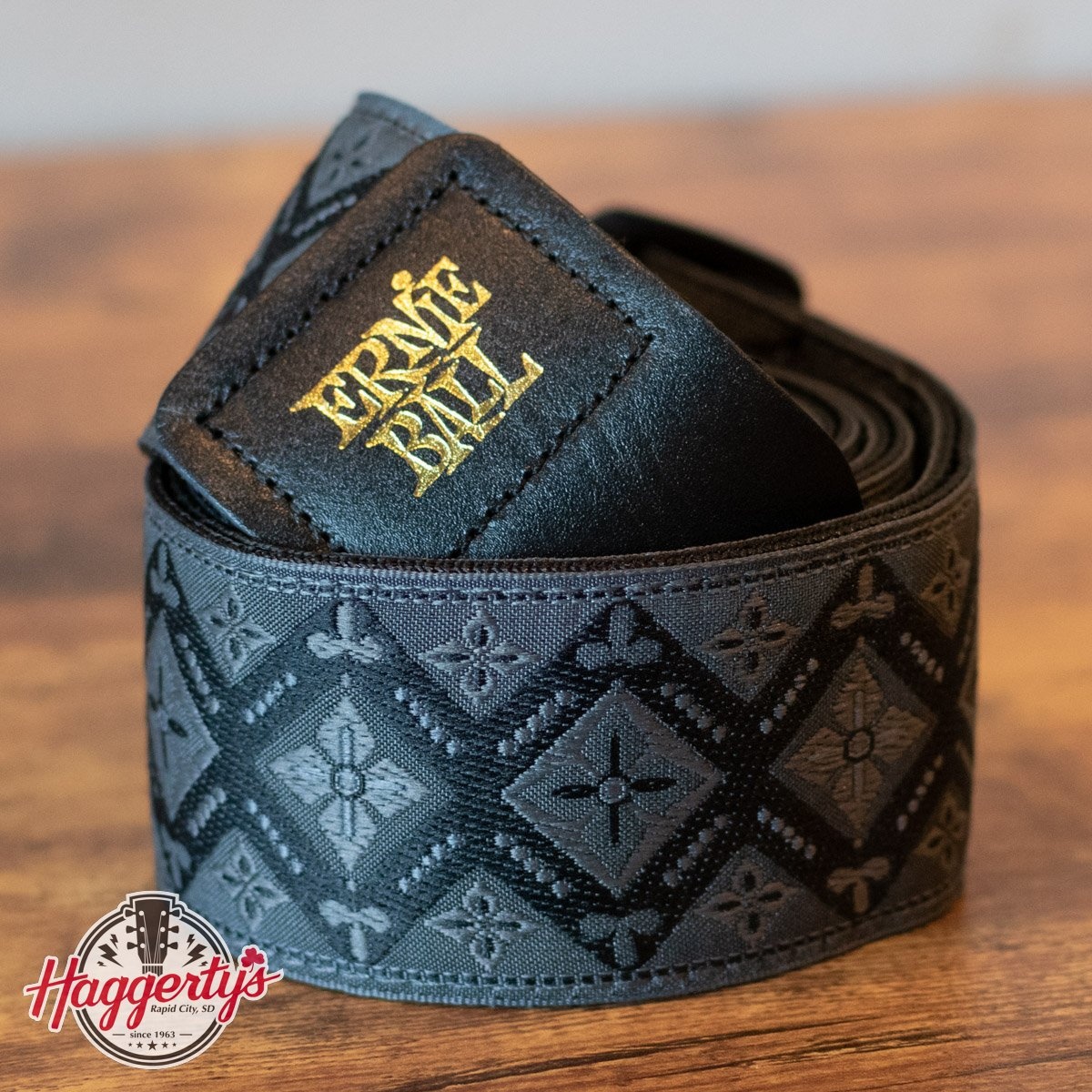 Sangle Ernie Ball Jacquard Regal Black 4093