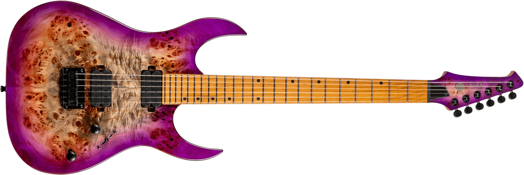 Spira Guitars S450TPP Transparent Purple