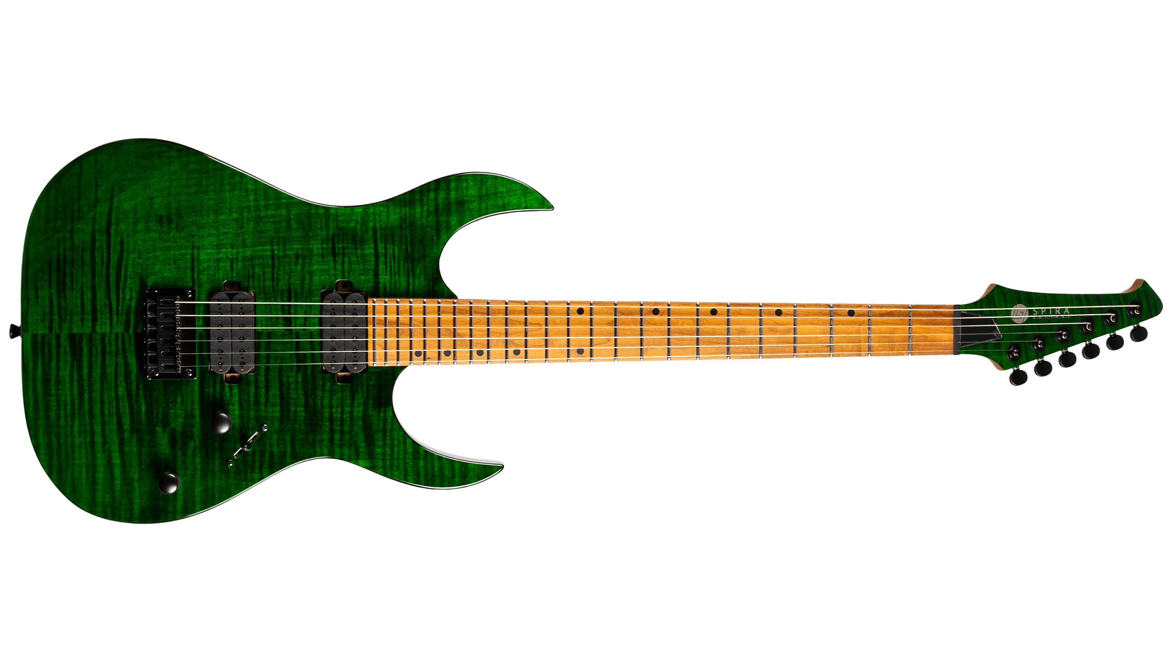 Spira Guitars S‑450 TGR Transparent Green