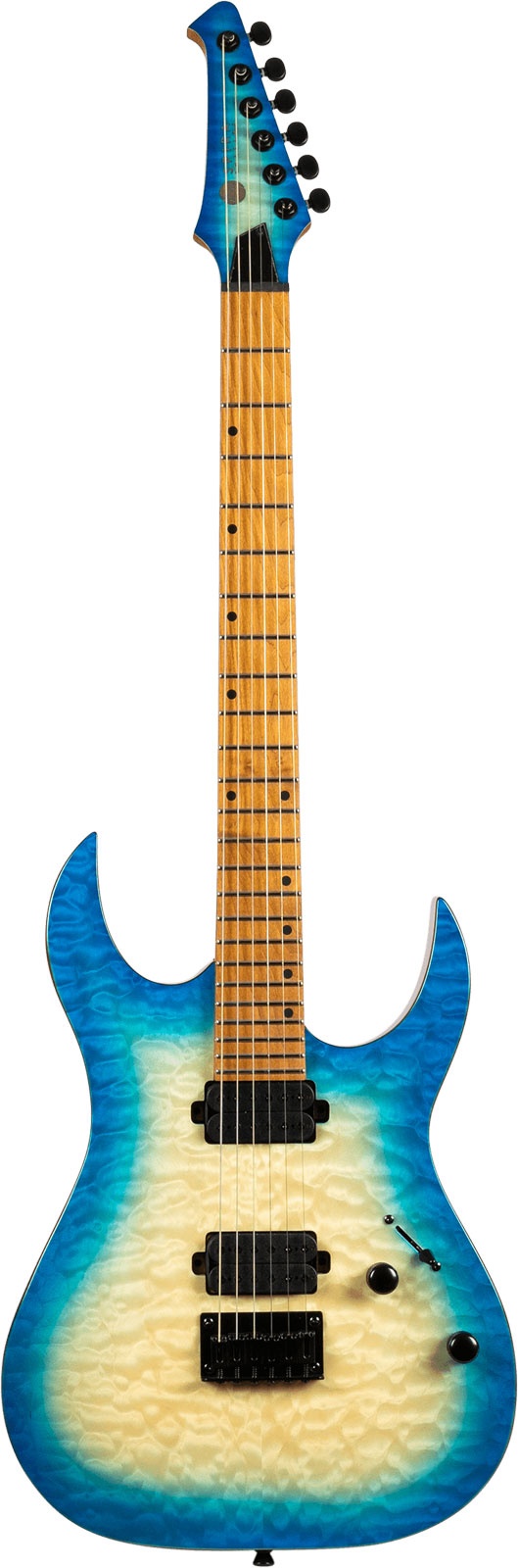 Spira Guitars S‑500QAB Trans Aqua Blue