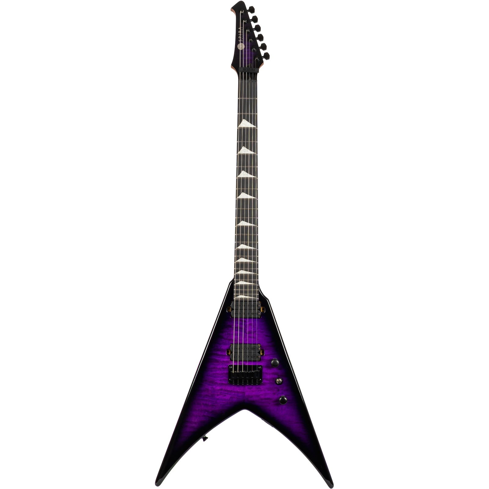 Spira Guitars V500 TPPE Trans Purple